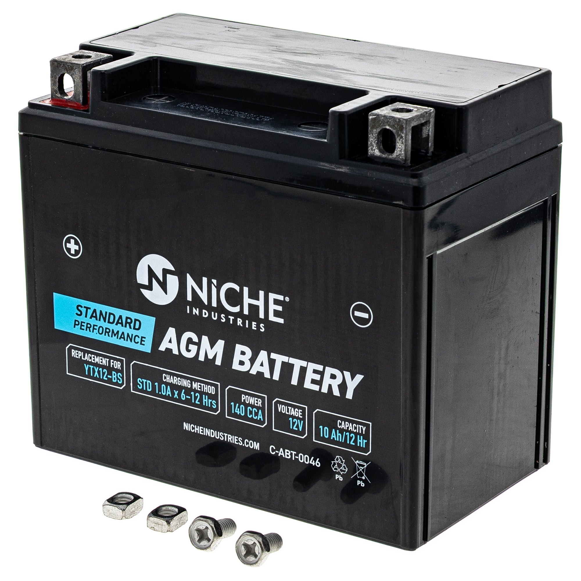 AGM Battery for ZZR600 ZR7S Zephyr YZF750R NICHE 519-CAB2268T