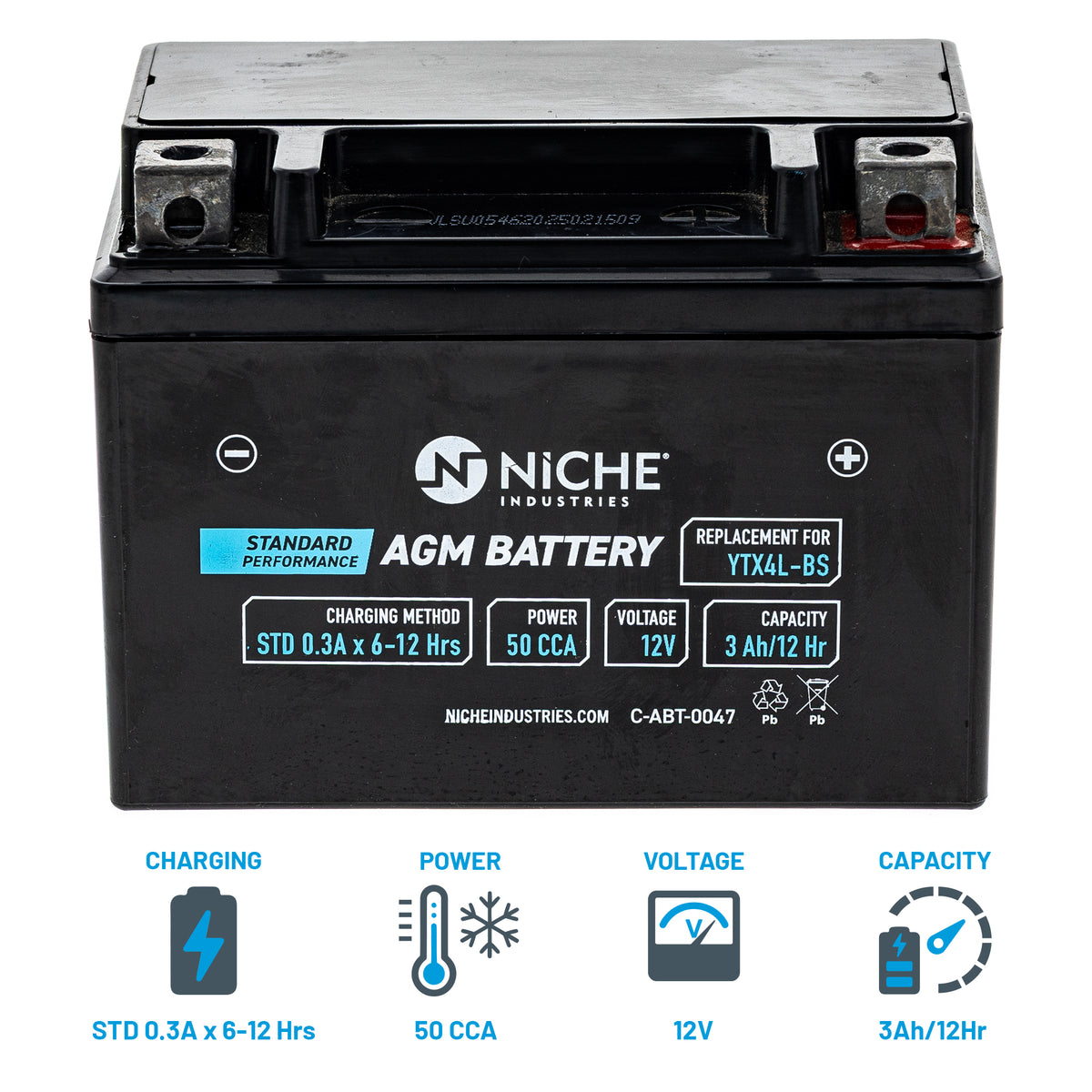 NICHE MK1014766 Battery