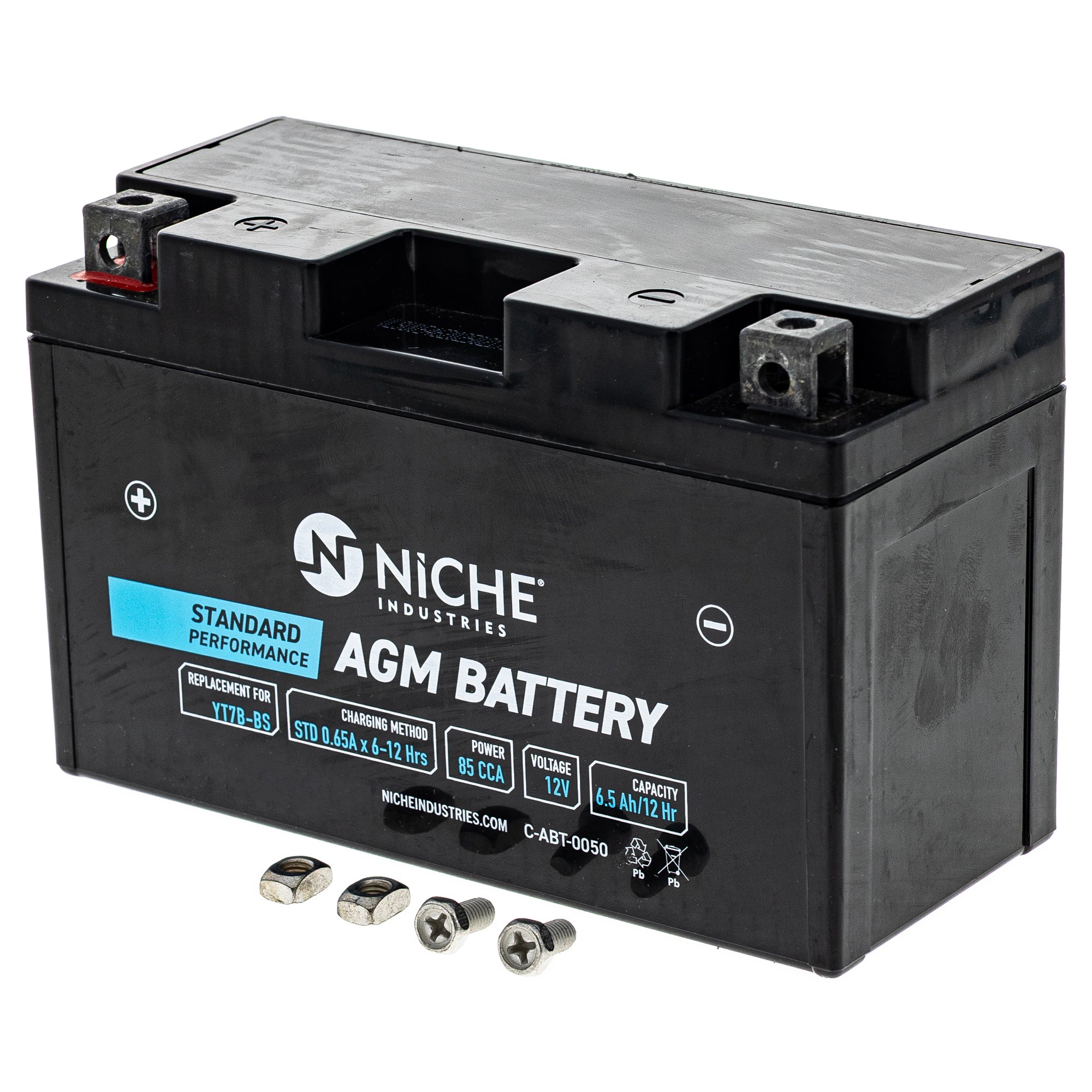 AGM Battery for Zuma YFZ450 TTR250 TTR225 NICHE 519-CAB2272T
