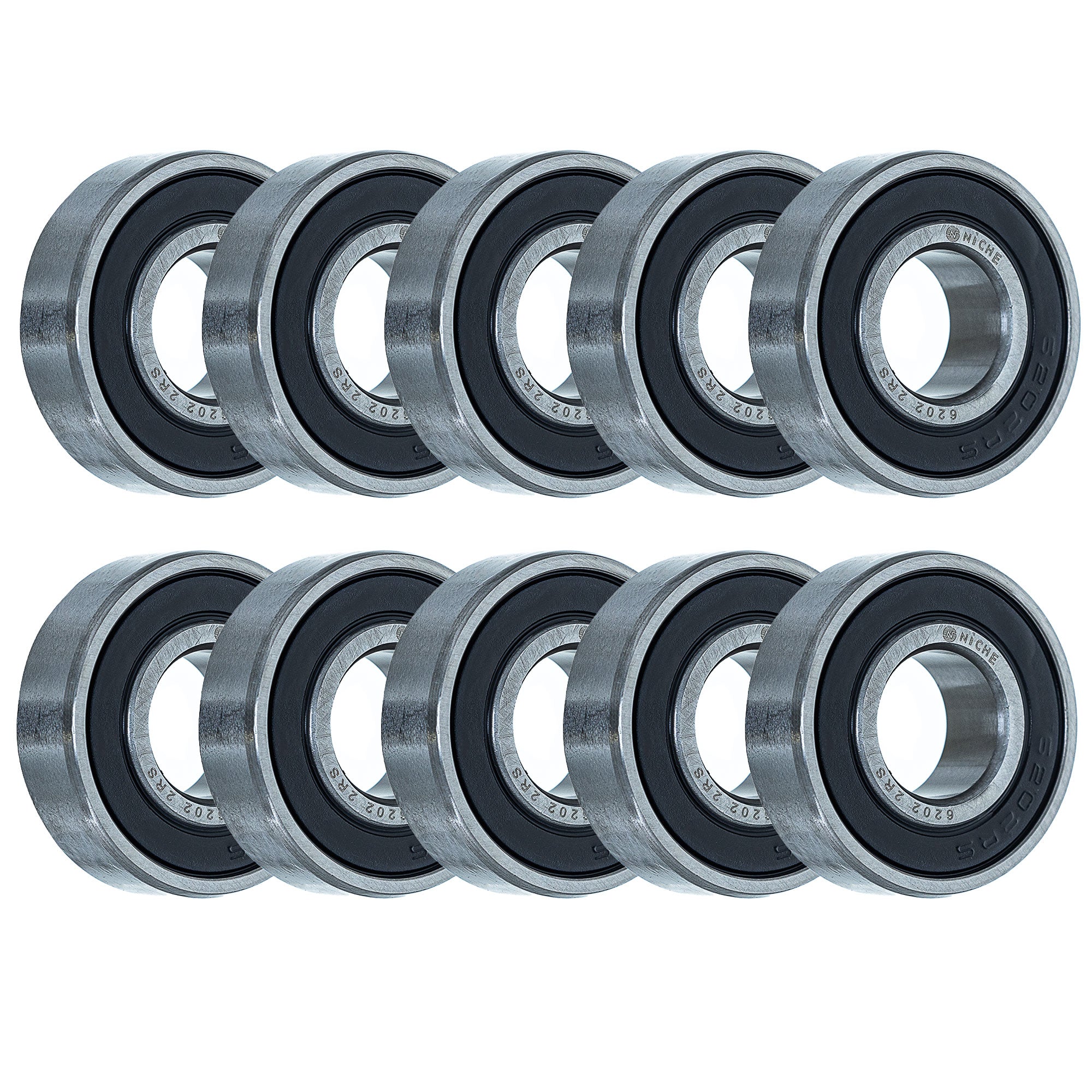 Single Row, Deep Groove, Ball Bearing Pack of 10 10-Pack for zOTHER Polaris Arctic Cat NICHE 519-CBB2227R