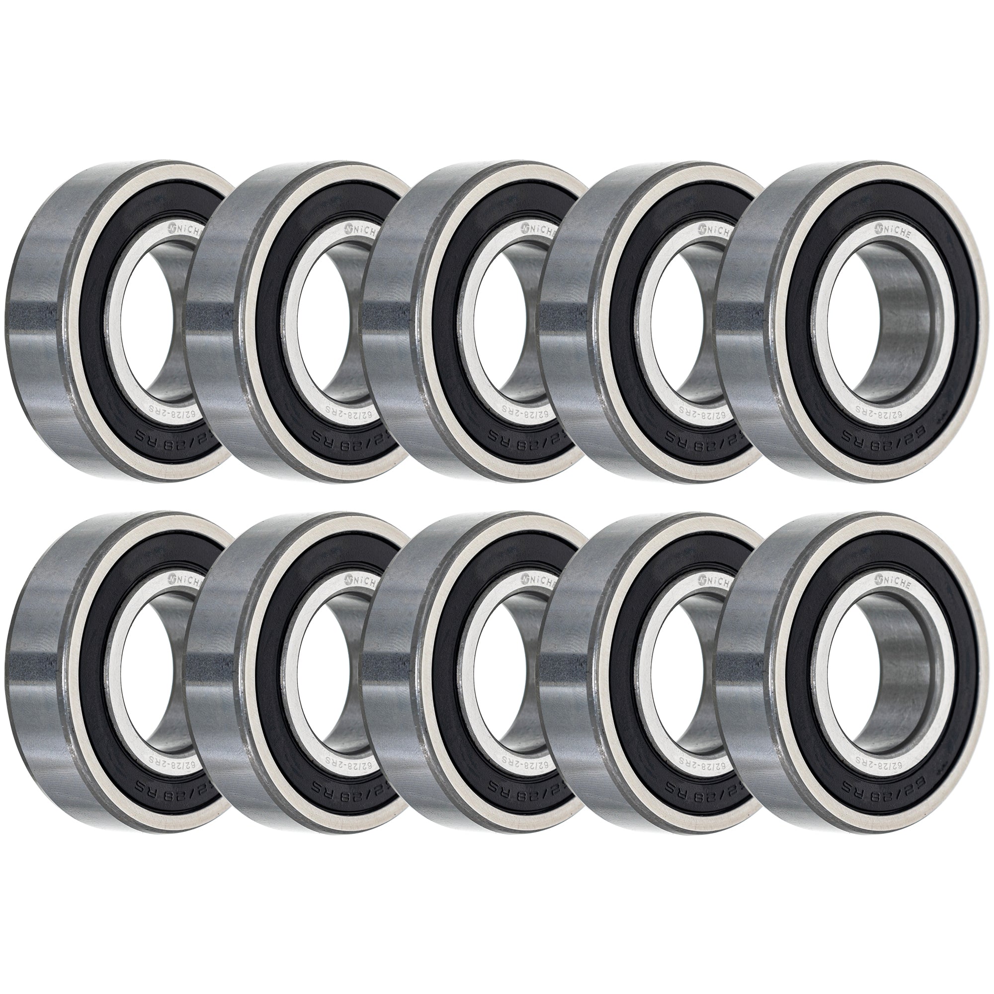 Single Row, Deep Groove, Ball Bearing Pack of 10 10-Pack for zOTHER Rancher FourTrax NICHE 519-CBB2235R