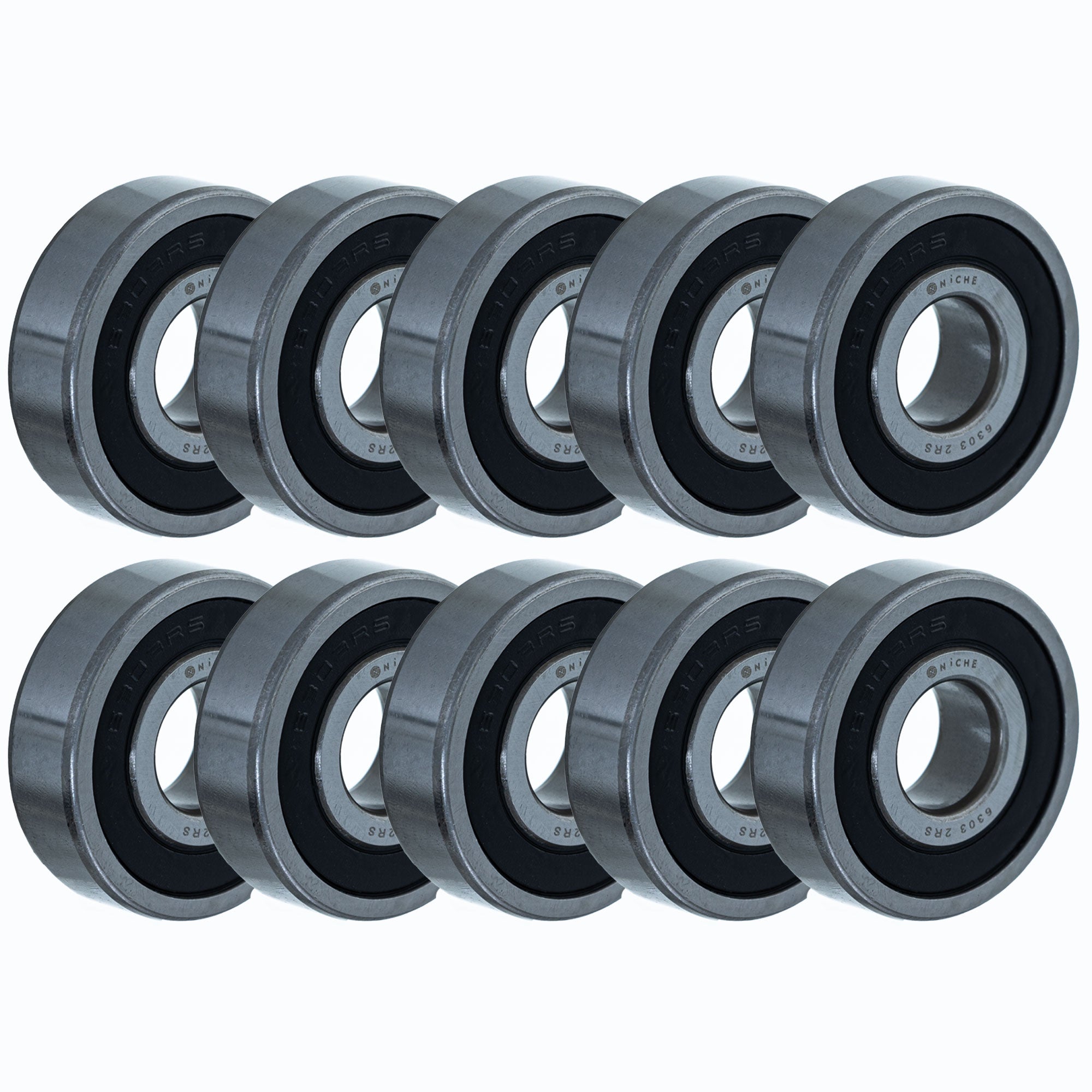 Single Row, Deep Groove, Ball Bearing Pack of 10 10-Pack for zOTHER V45 V30 Tourist Silver NICHE 519-CBB2236R