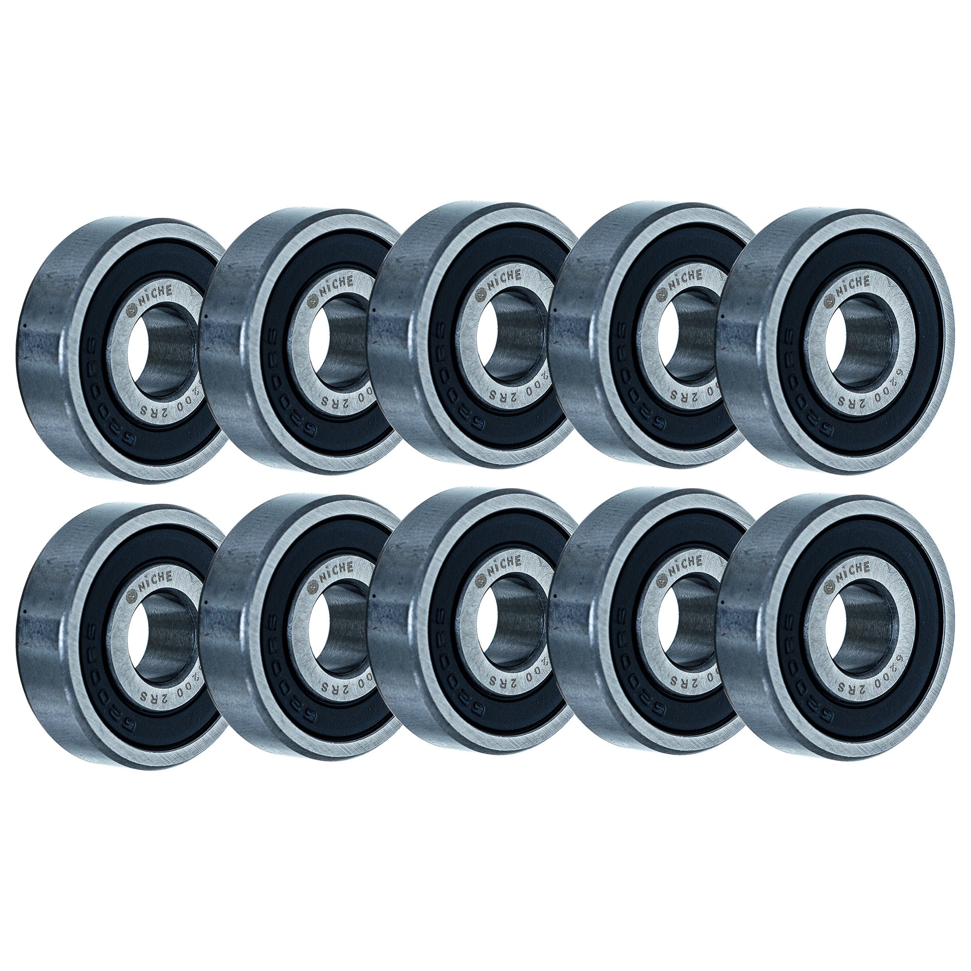 Single Row, Deep Groove, Ball Bearing Pack of 10 10-Pack for zOTHER YZ60 YSR50 TTR90E NICHE 519-CBB2249R