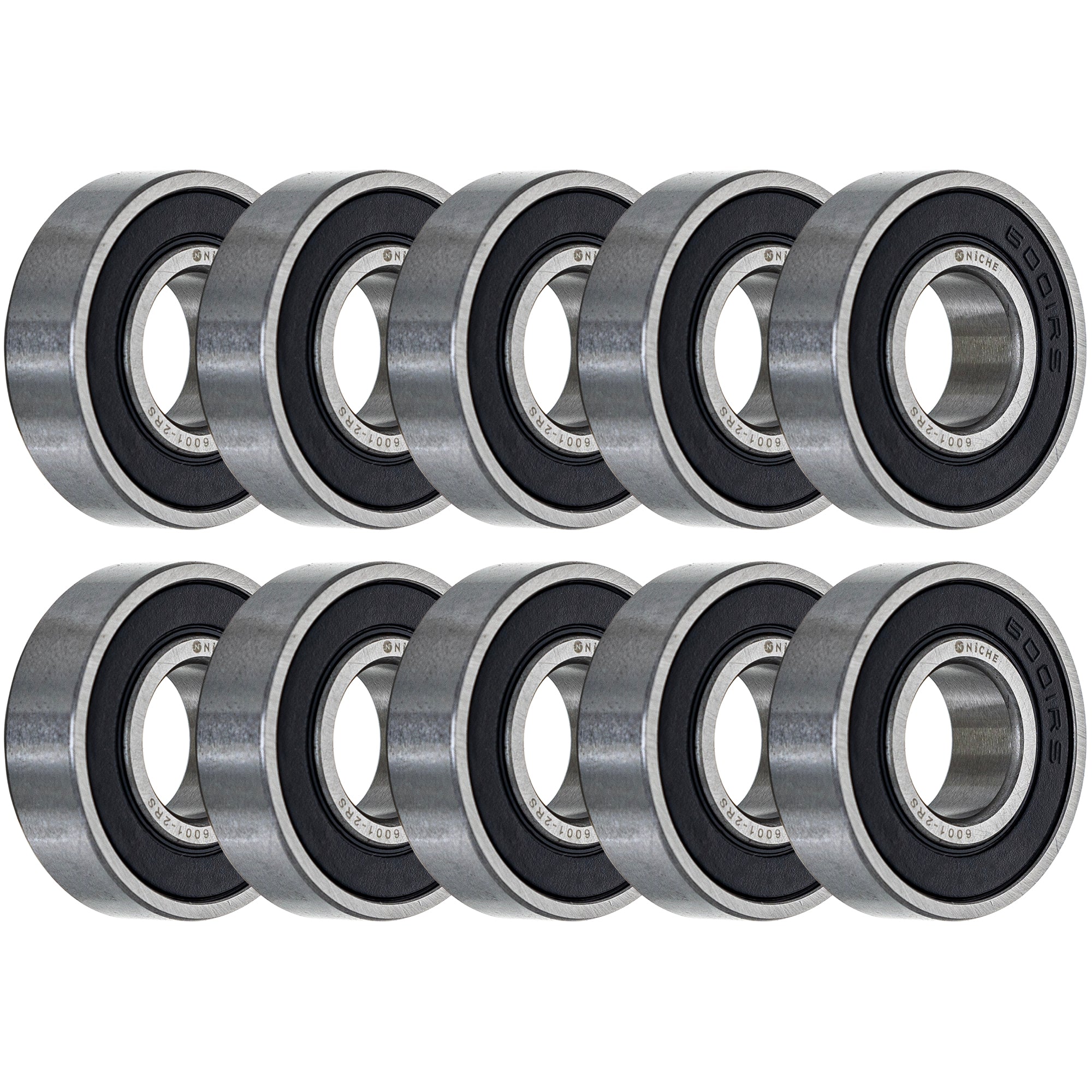 Single Row, Deep Groove, Ball Bearing Pack of 10 10-Pack for zOTHER YZ80 TTR125LE TTR125 NICHE 519-CBB2257R