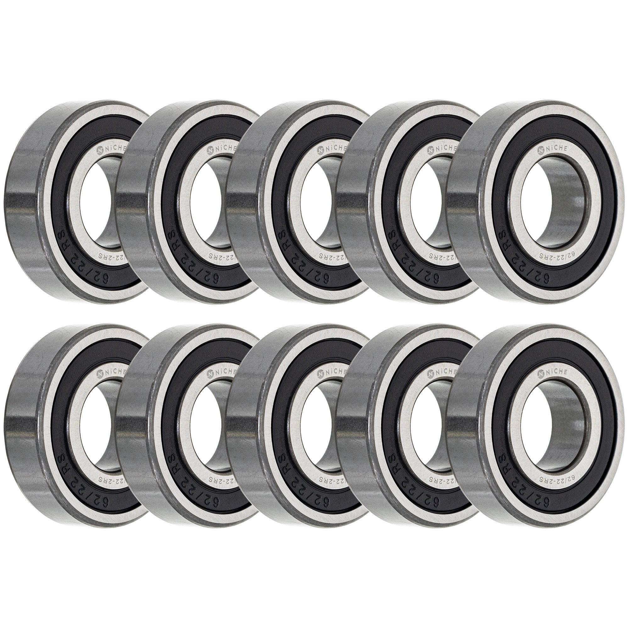 Single Row, Deep Groove, Ball Bearing Pack of 10 10-Pack for zOTHER Shadow CBR900RR NICHE 519-CBB2271R