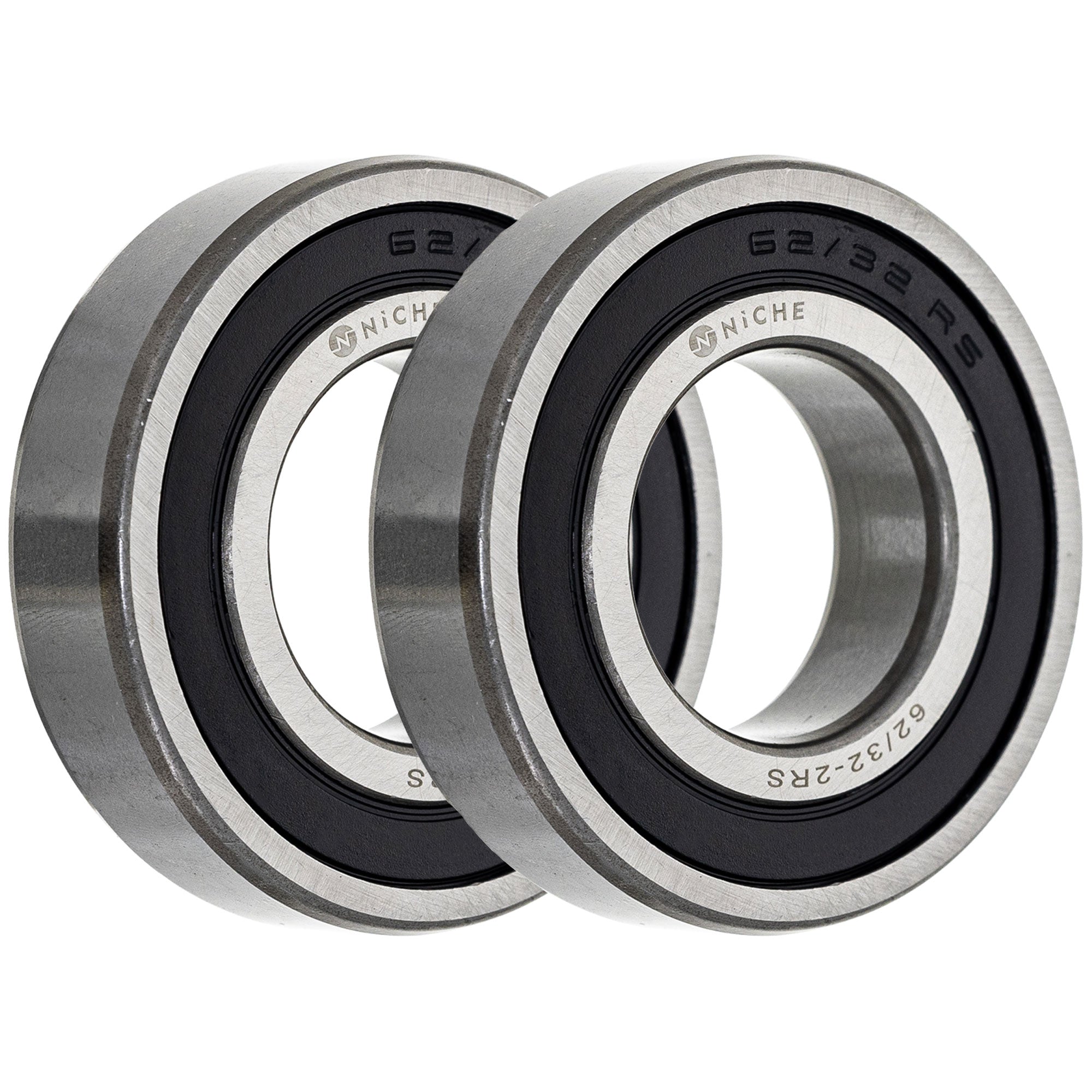 Single Row, Deep Groove, Ball Bearing Pack of 2 2-Pack for zOTHER Vstrom TL1000S TL1000R NICHE 519-CBB2282R