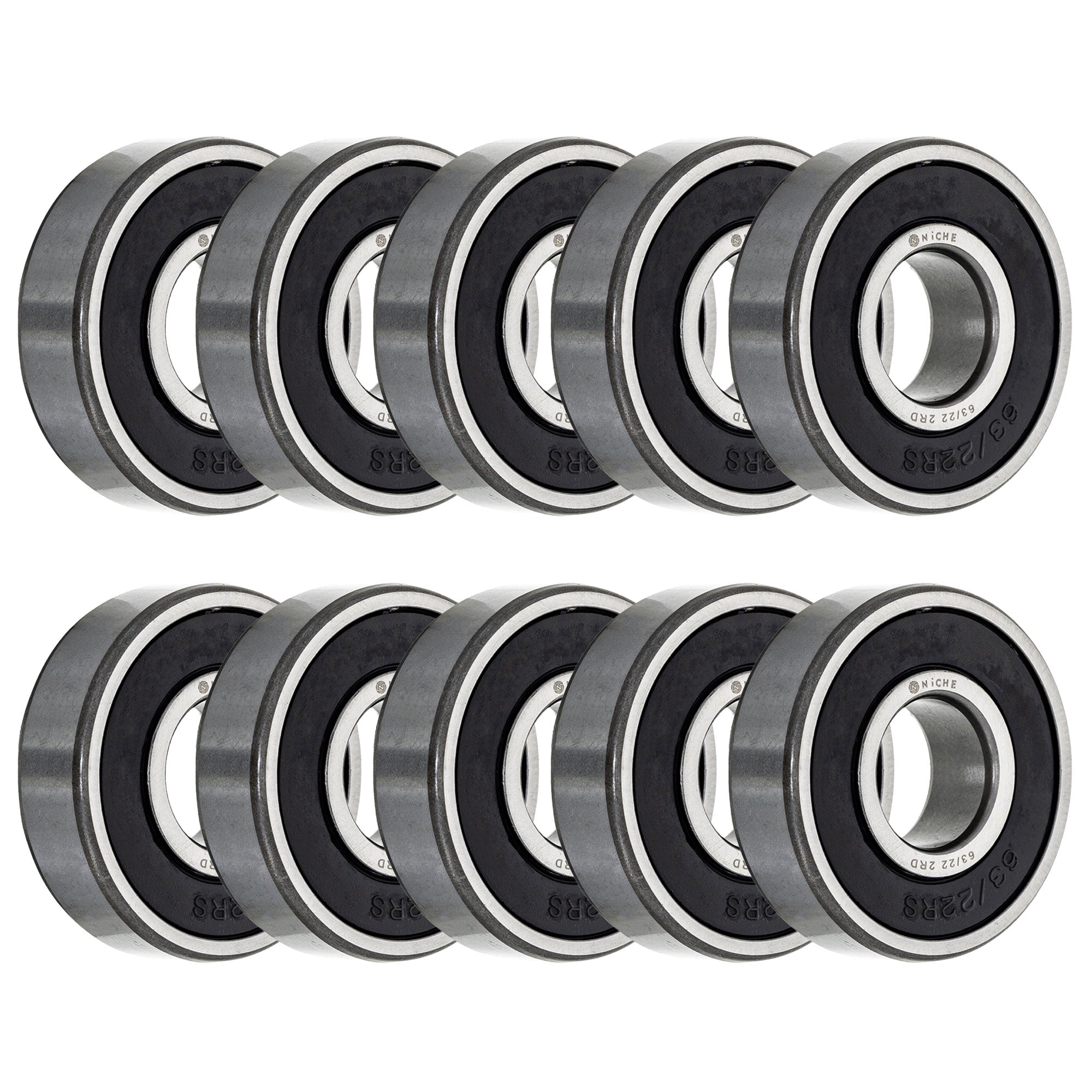 Electric Grade, Single Row, Deep Groove, Ball Bearing Pack of 10 10-Pack for zOTHER TDM850 NICHE 519-CBB2286R