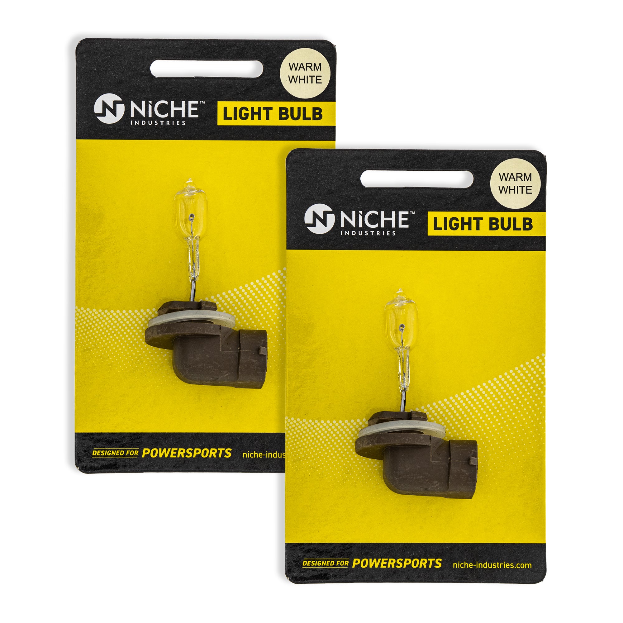 Headlight Bulb 2-Pack for GEM XCR XCF XC WideTrak 4010253 NICHE 519-CBL2229B