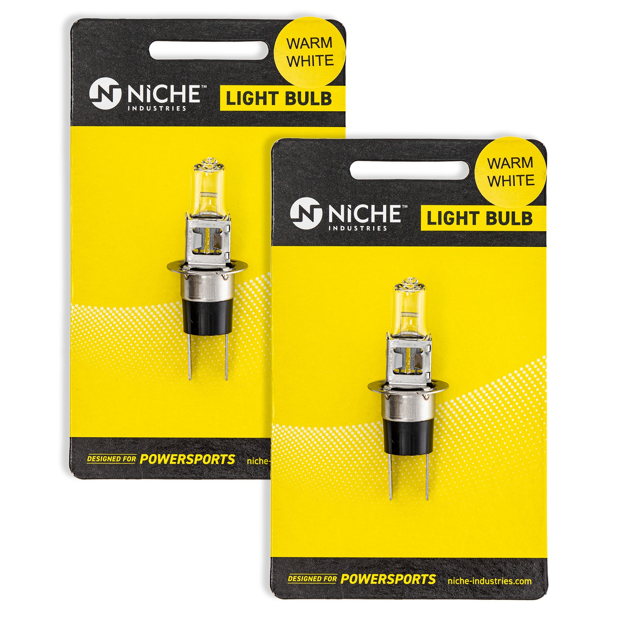 Headlight Bulb 2-Pack for Yamaha Suzuki TT600 TT350 RMX250 DRZ400E 09471-12160 NICHE 519-CBL2242B