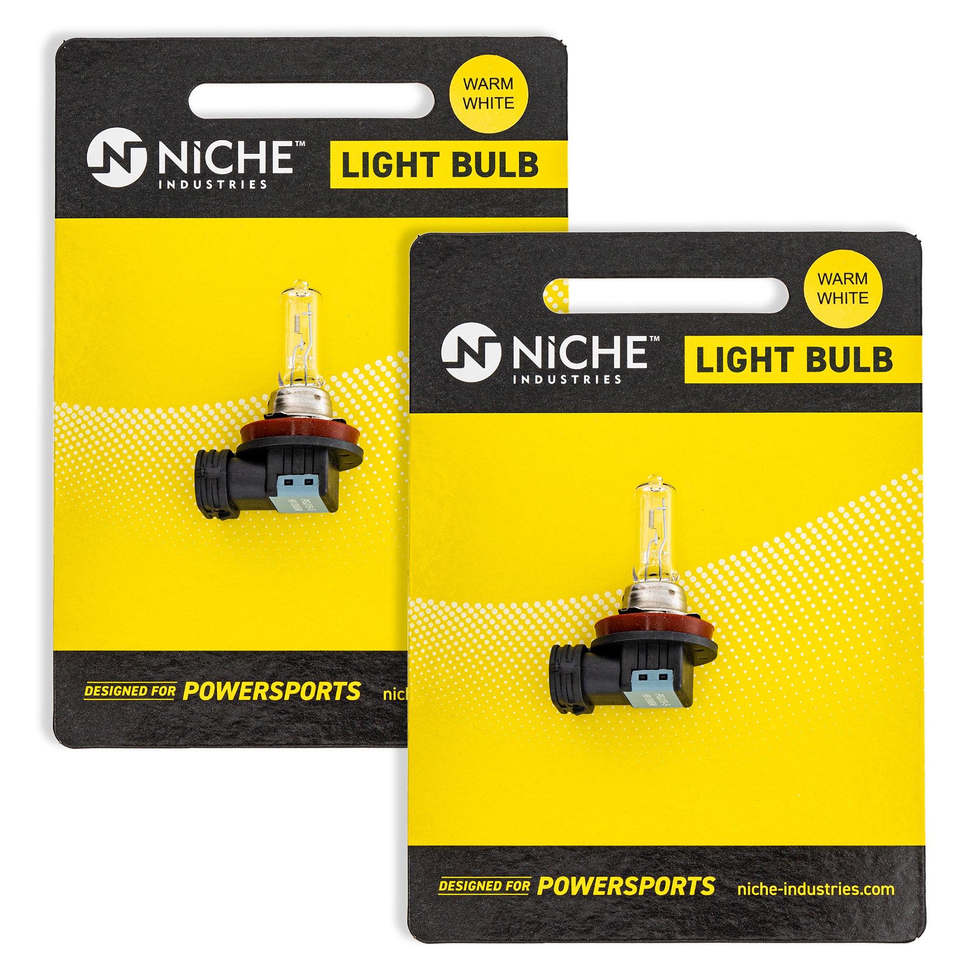 Headlight Bulb 2-Pack for Suzuki KTM Vstrom Hayabusa GSXR750Z GSXR750 09471-12222 NICHE 519-CBL2252B