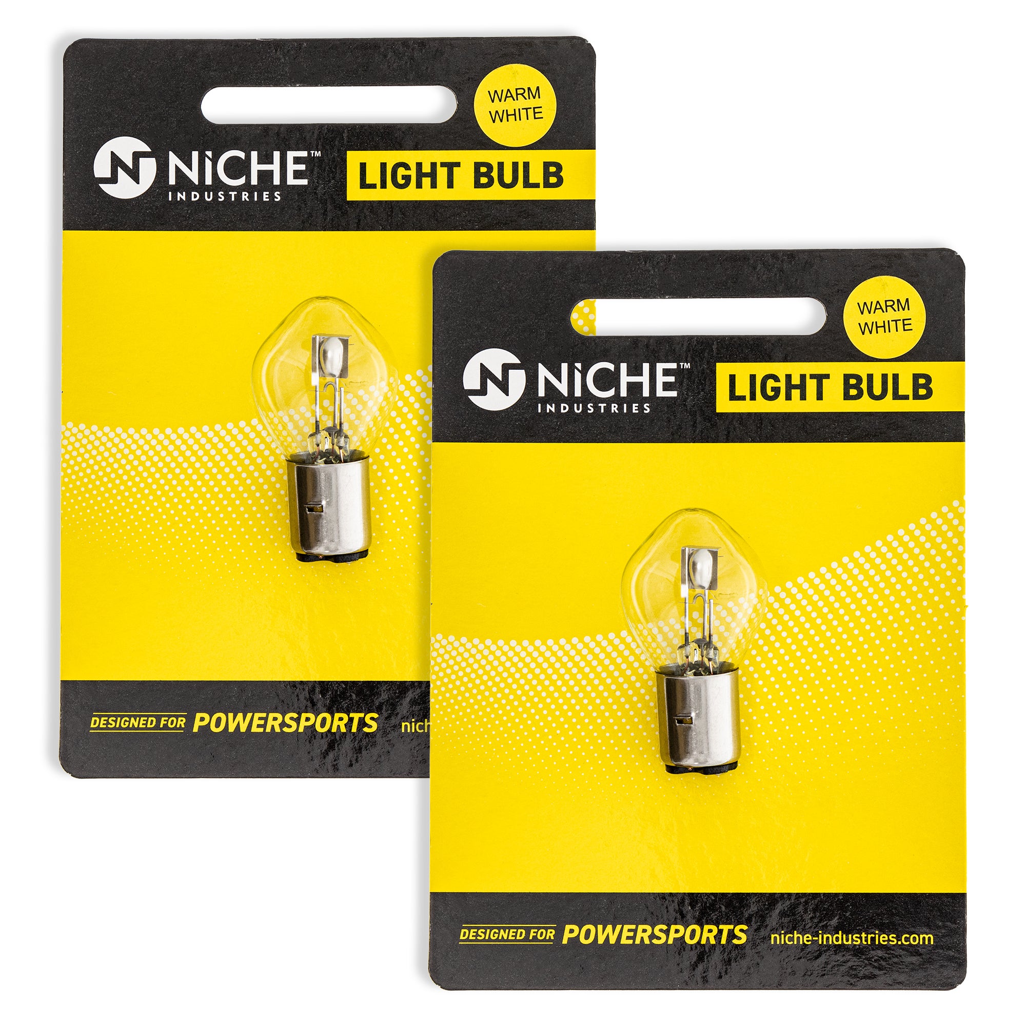 Headlight Bulb 2-Pack for Polaris KTM Phoenix Freeride 690 620 452727 44111038000 0452727 NICHE 519-CBL2258B