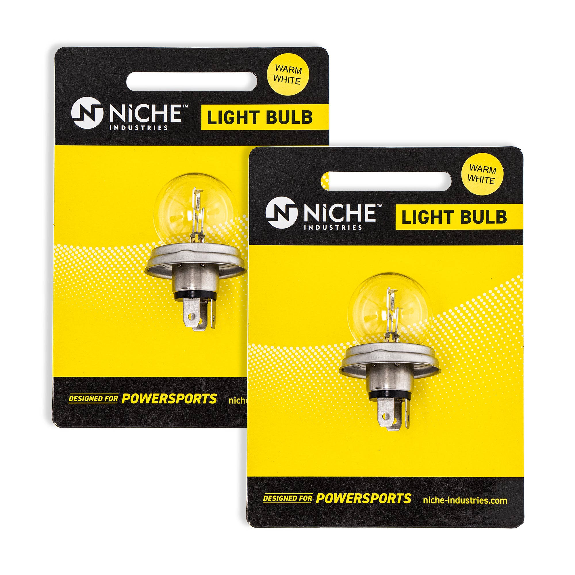 Headlight Bulb 2-Pack for zOTHER Yamaha XT350 XT250 Riva 1U4-84314-40-XX NICHE 519-CBL2250B