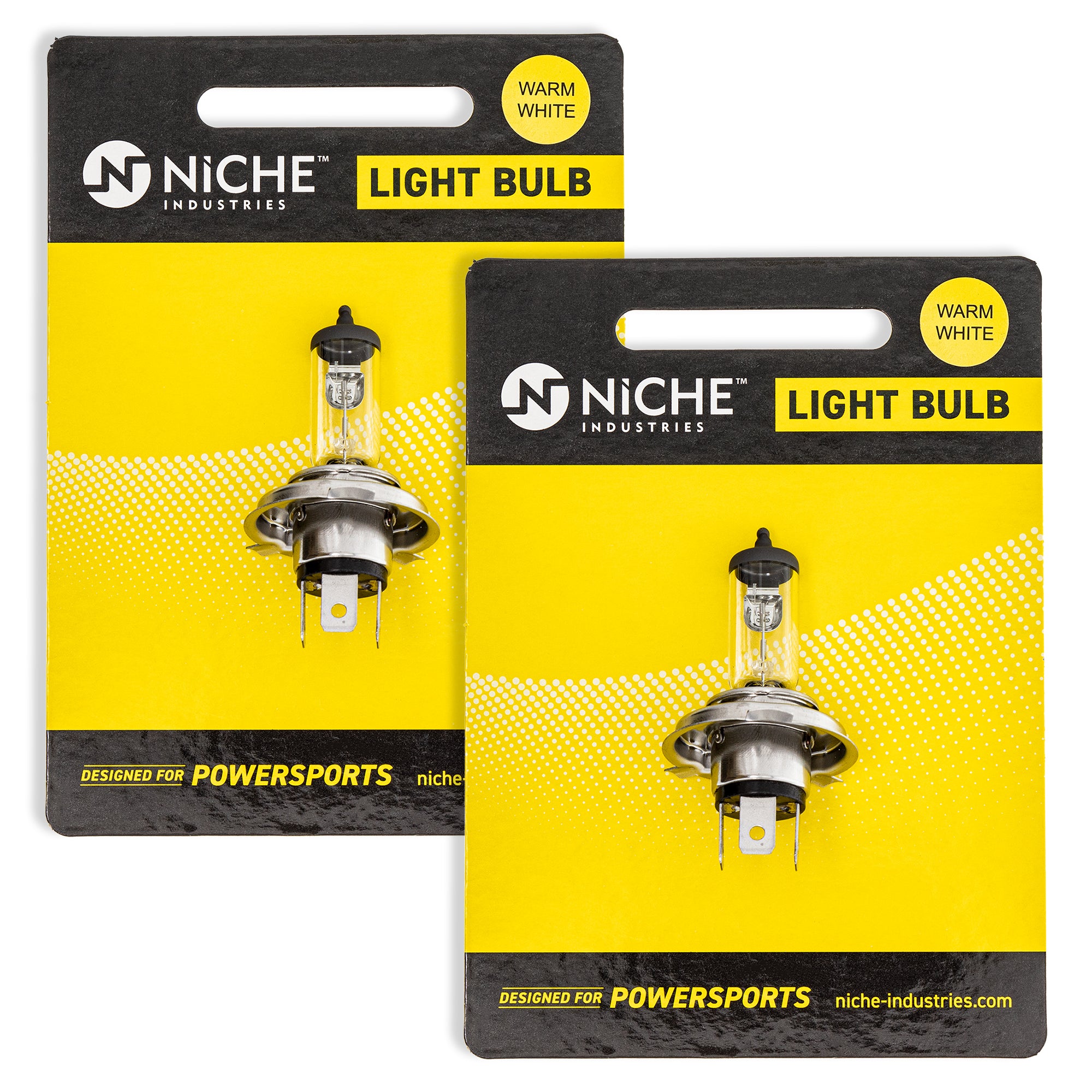 Headlight Bulb 2-Pack for zOTHER Suzuki Kawasaki Honda SV650S SV650 SP200 Quadsport NICHE 519-CBL2263B