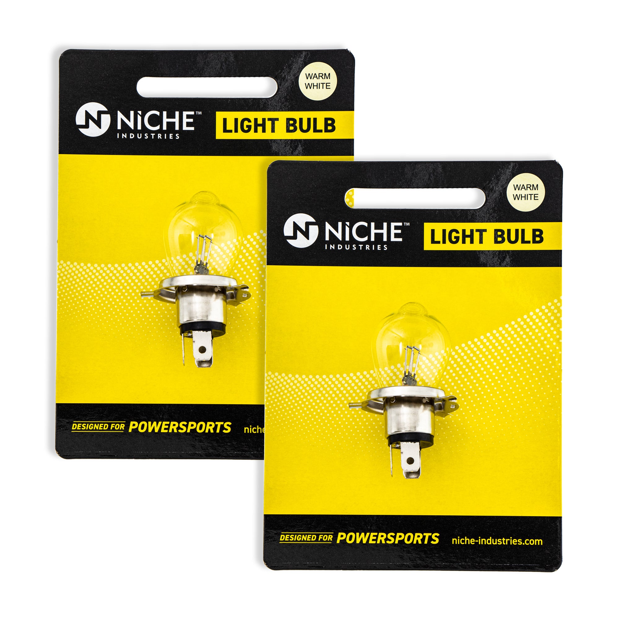 Headlight Bulb 2-Pack for zOTHER Yamaha SRX440 SRX340 SnoSport SnoScoot 8A7-84314-00-XX NICHE 519-CBL2265B