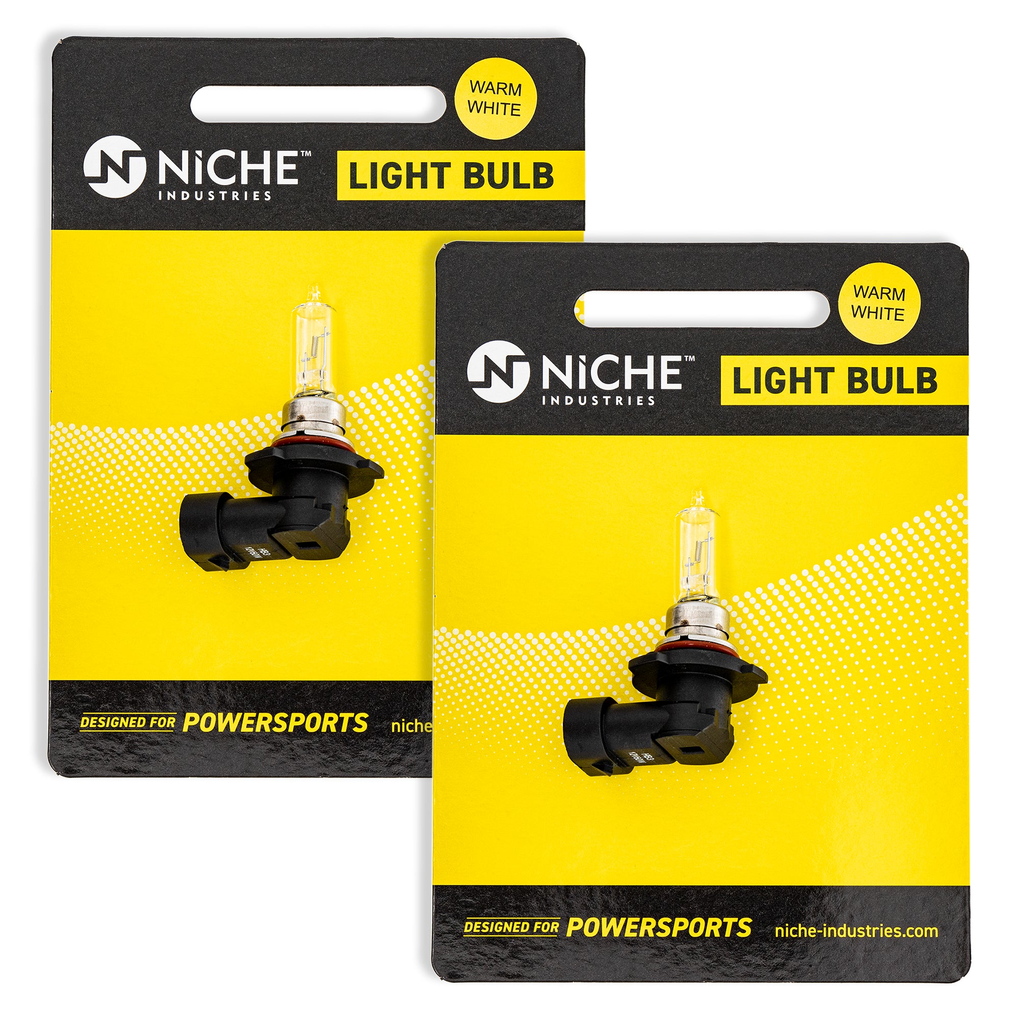 Headlight Bulb 2-Pack for Suzuki KTM BRP Can-Am Ski-Doo Sea-Doo Spyder Ryker Renegade NICHE 519-CBL2266B
