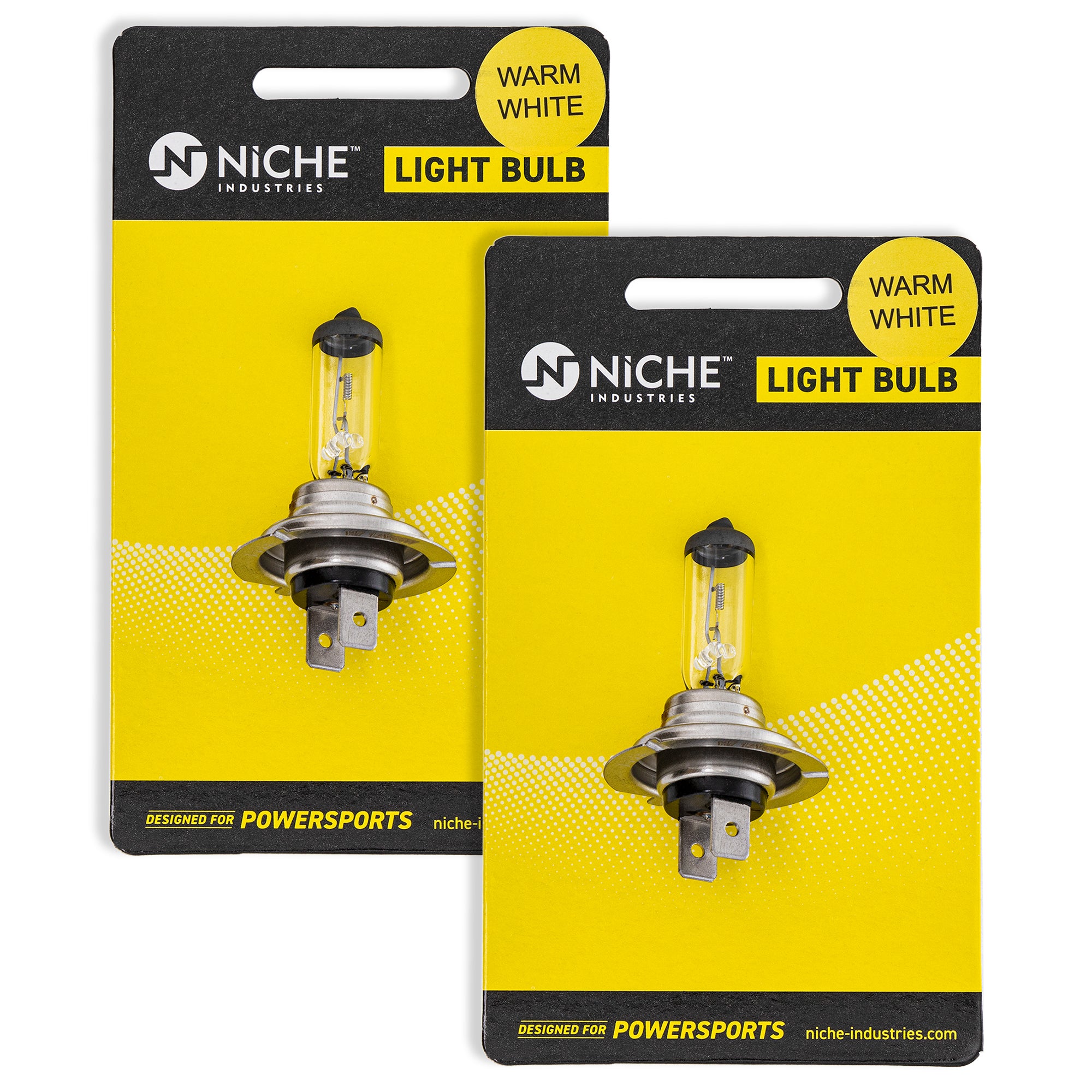 Headlight Bulb 2-Pack for zOTHER Yamaha Suzuki KTM Kawasaki YZF Vstrom TMax Super NICHE 519-CBL2268B