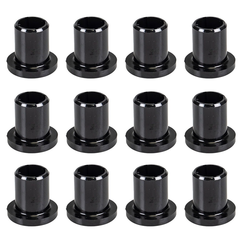A-Arm Bushing Kit (Front & Rear) 12-Pack for Polaris GEM Sportsman Scrambler RZR 5439874 NICHE 519-CBS2223H