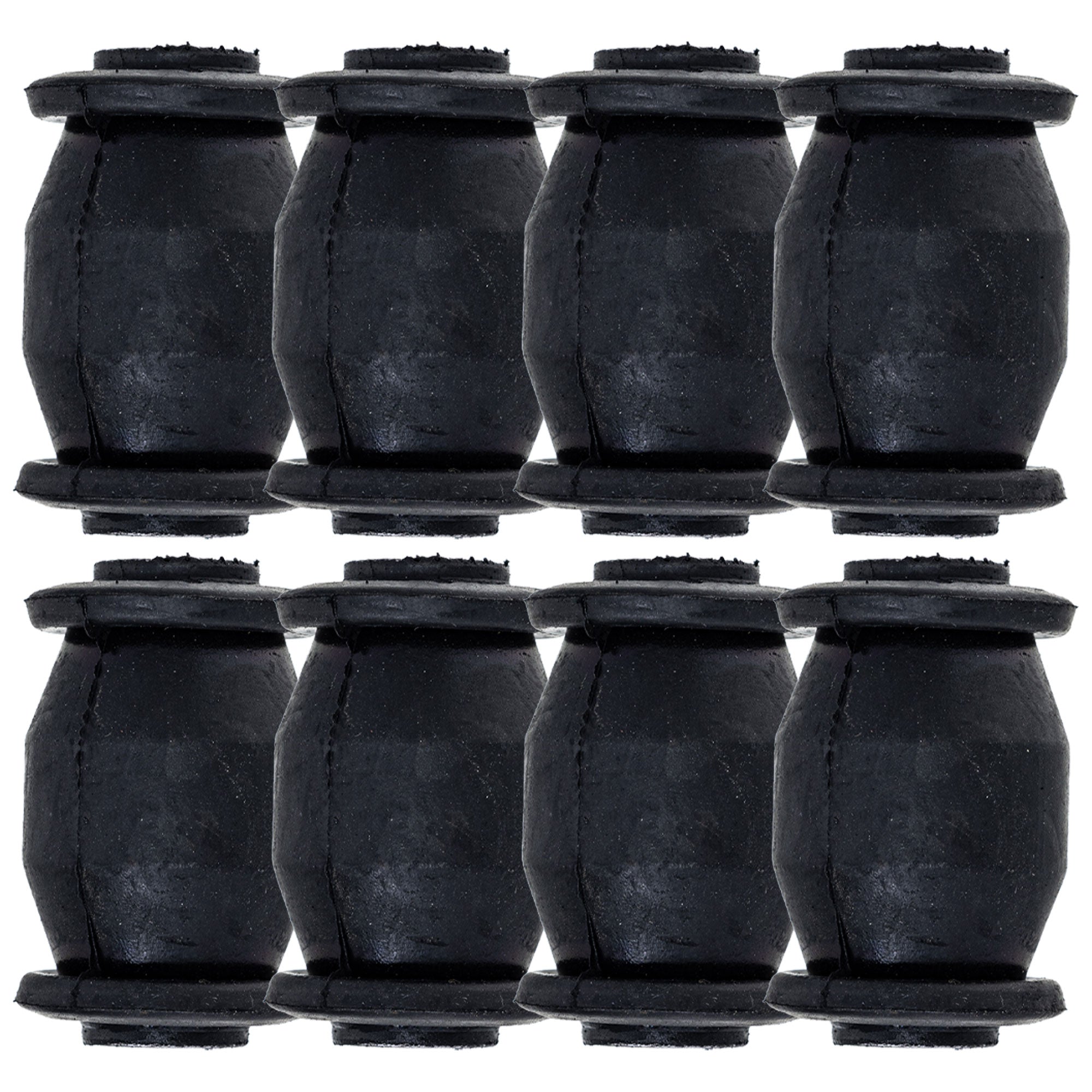 Control A-Arm Swing Arm Bushing Kit (Front and Rear) 8-Pack for Kodiak Grizzly Big NICHE 519-CBS2220H