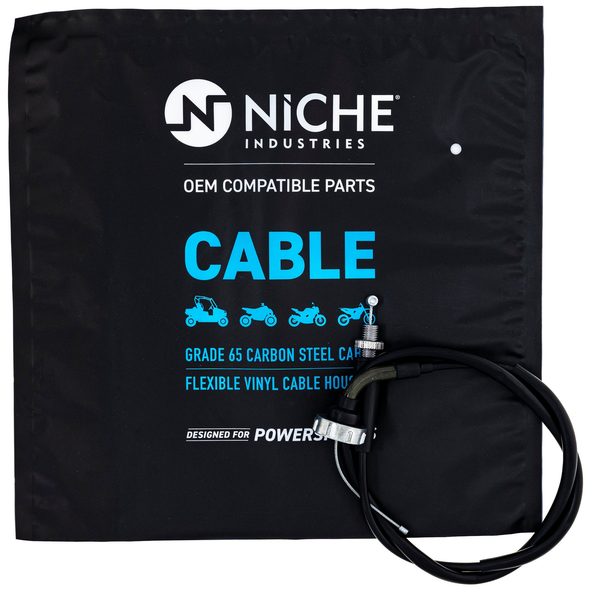 NICHE 519-CCB2224L Throttle Cable for zOTHER XR100R CRF100F