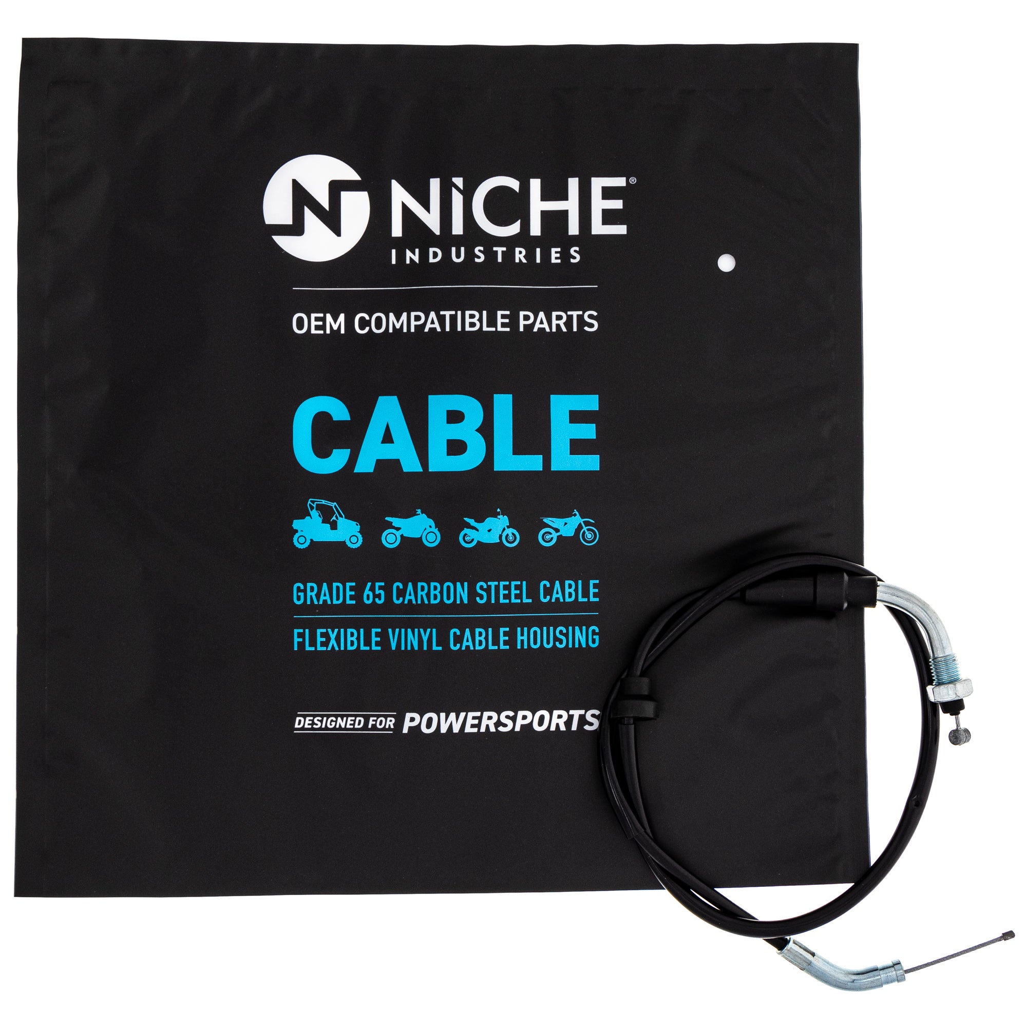 NICHE 519-CCB2225L Throttle Cable for zOTHER Monkey CRF50F