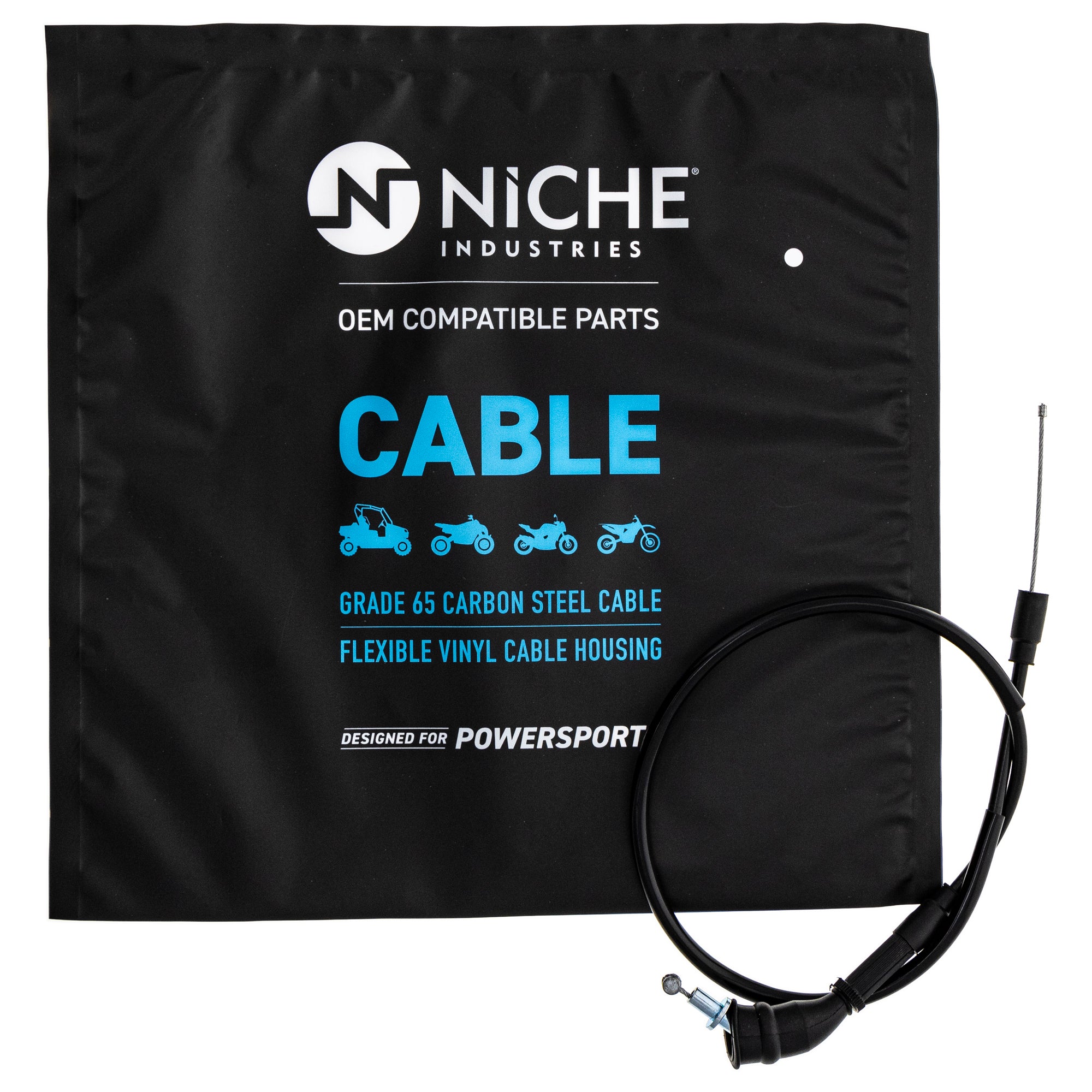 NICHE 519-CCB2232L Throttle Cable for zOTHER PW80 Big