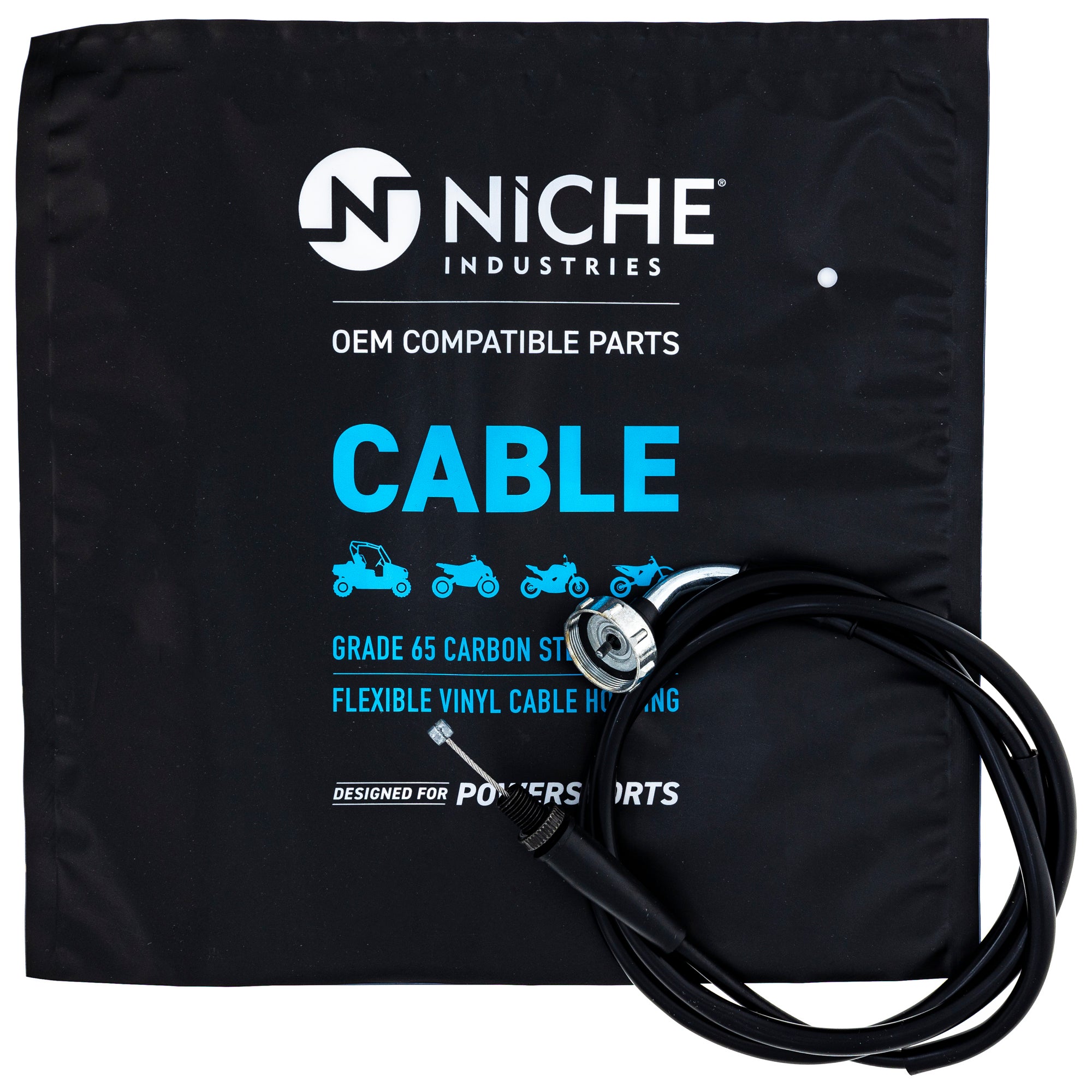 NICHE 519-CCB2257L Throttle Cable for zOTHER SporTrax Recon FourTrax
