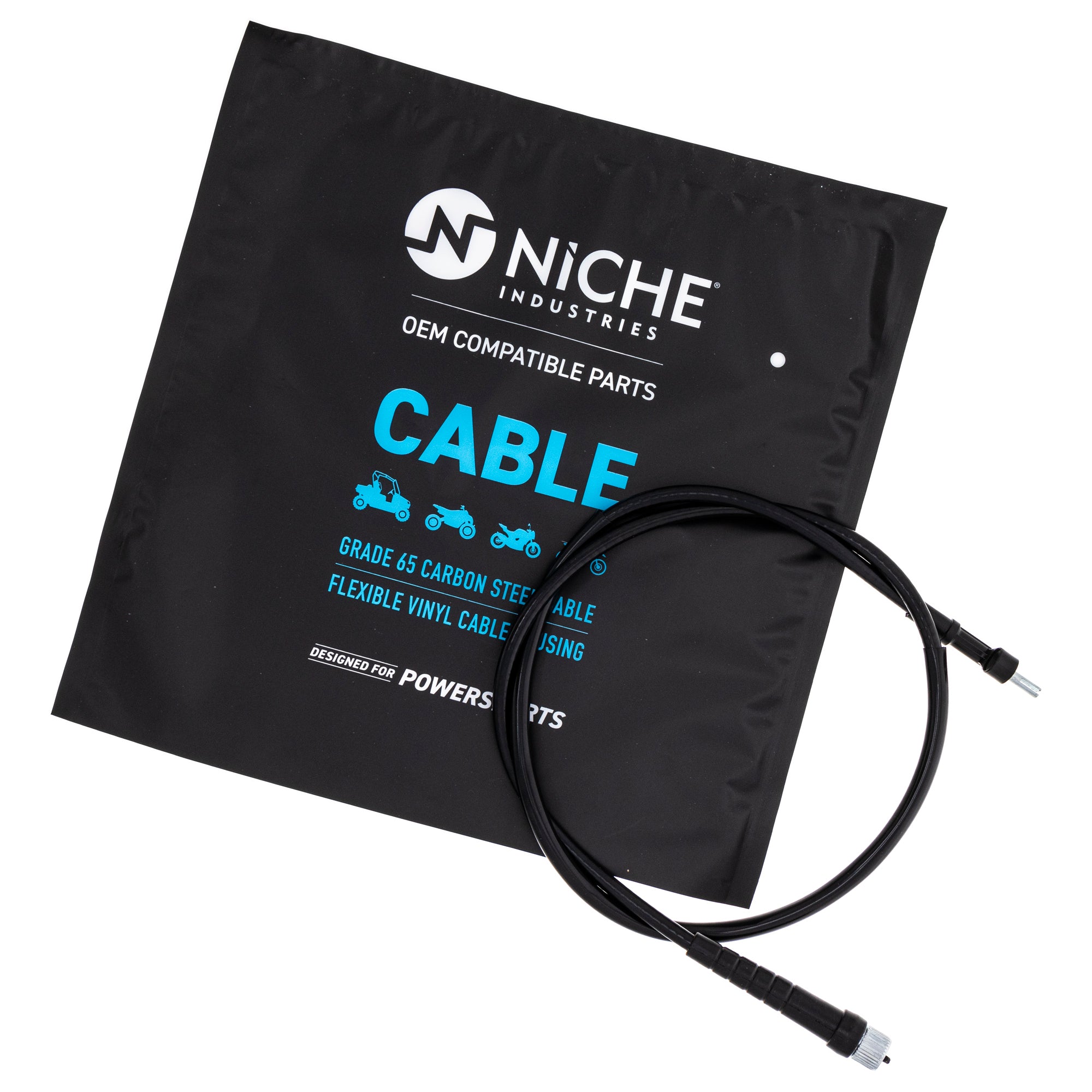 NICHE 519-CCB2272L Speedometer Cable for zOTHER Super ST1100 Silver