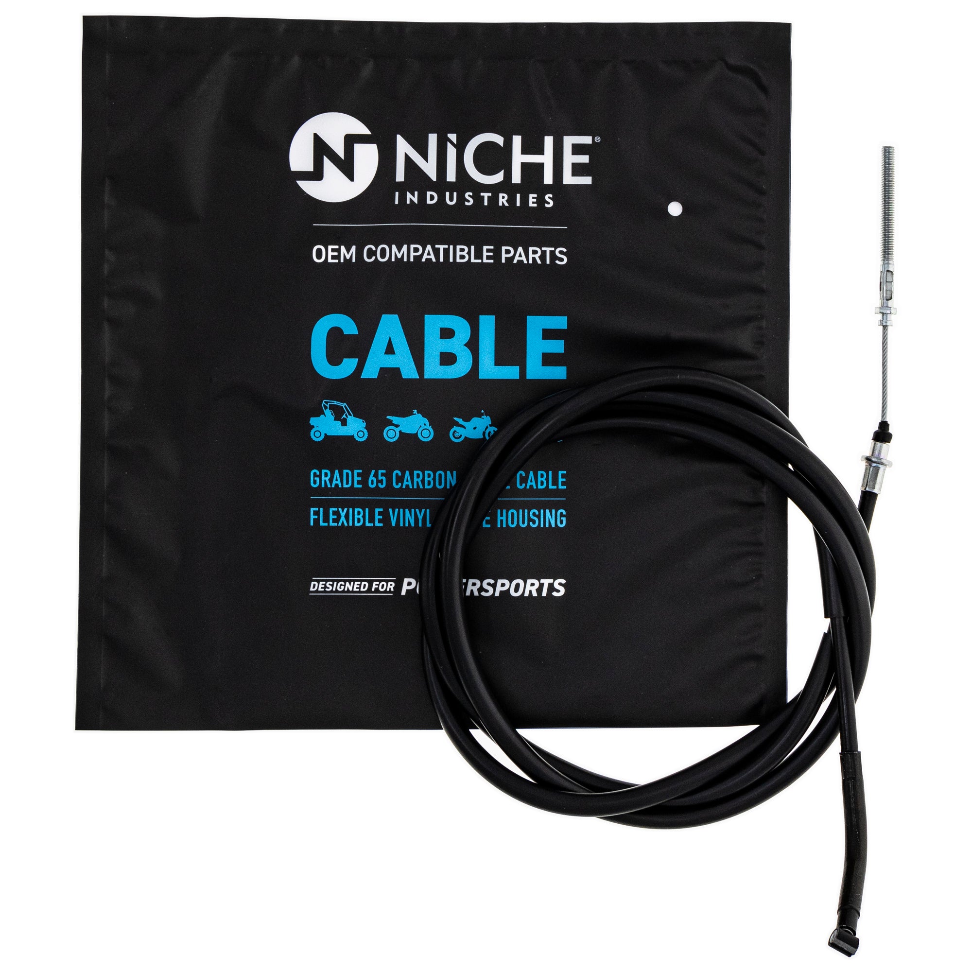 NICHE 519-CCB2206L Rear Hand Brake Cable for zOTHER Kodiak Big