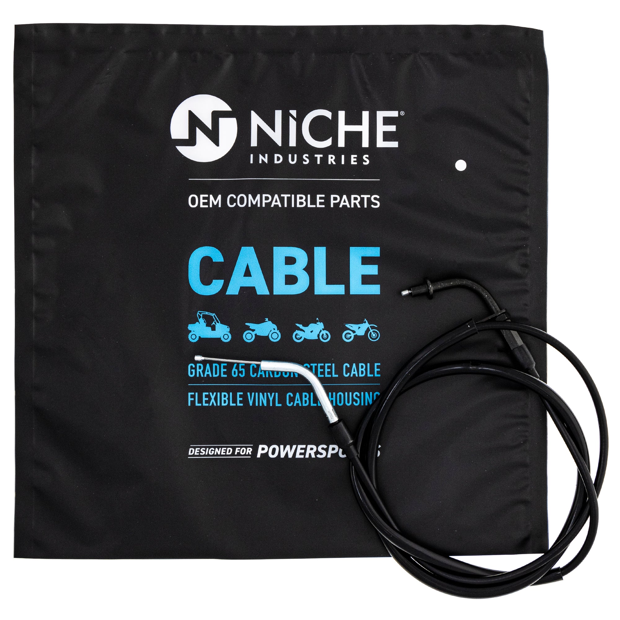 NICHE 519-CCB2217L Choke Cable for zOTHER Quadrunner King
