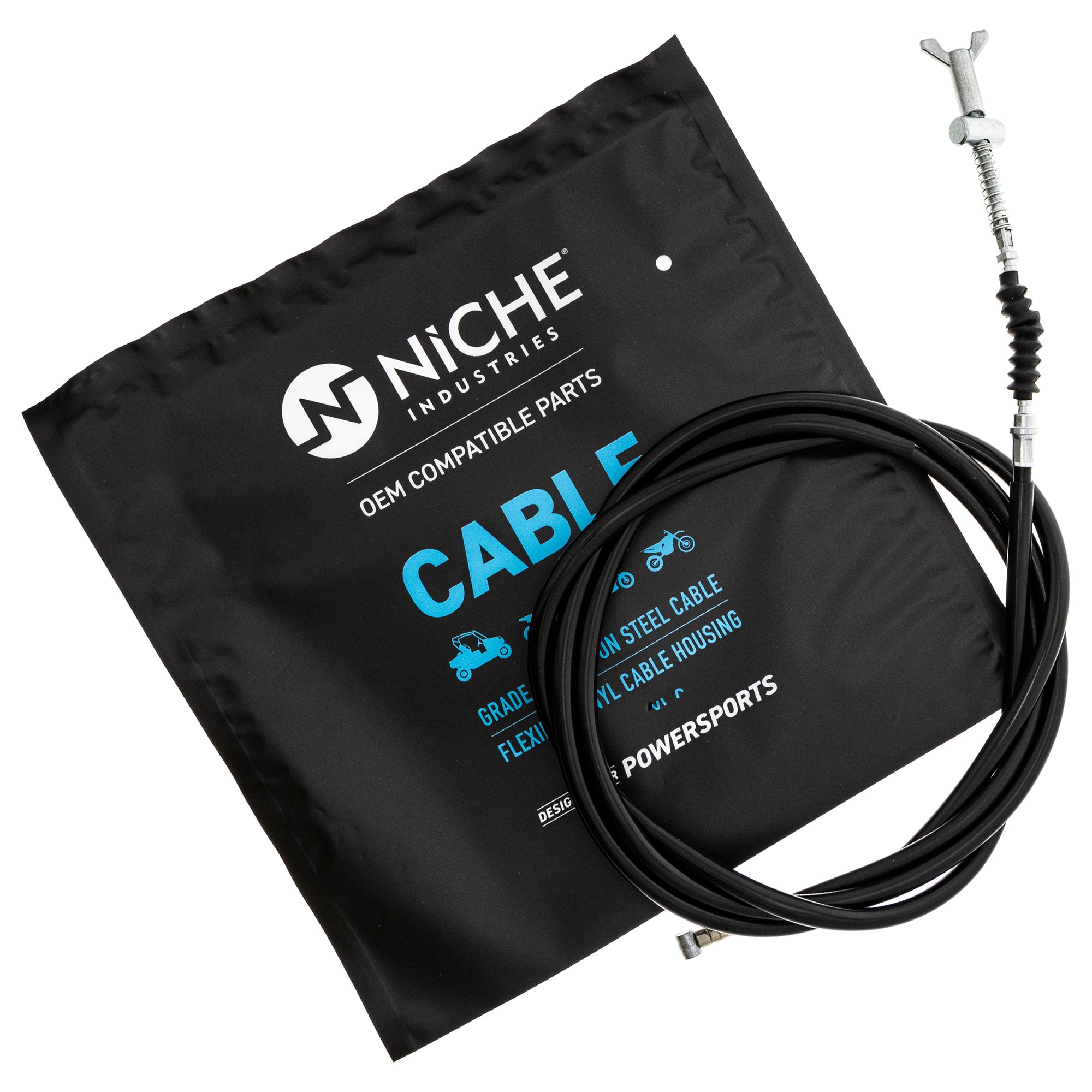 NICHE 519-CCB2218L Rear Hand Brake Cable for zOTHER Brute