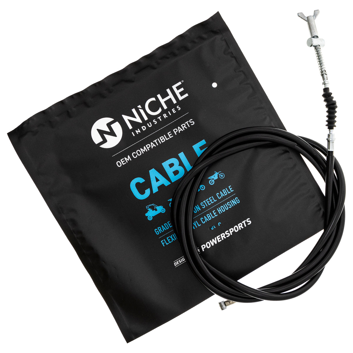 NICHE 519-CCB2218L Rear Hand Brake Cable for zOTHER Brute