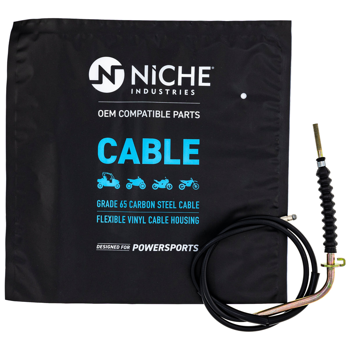 NICHE 519-CCB2358L Front Brake Cable for zOTHER Quadsport KFX80