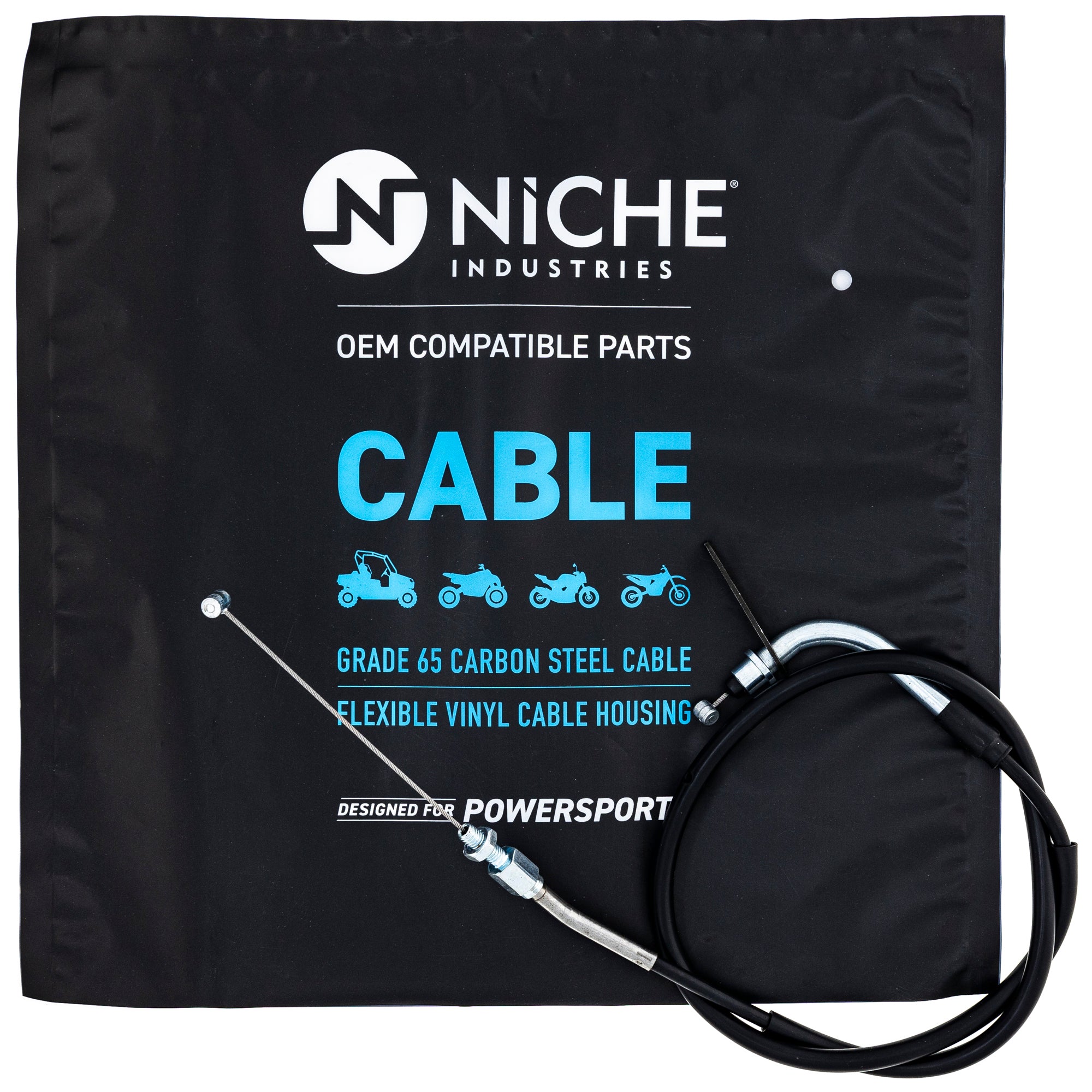 NICHE 519-CCB2442L Push Throttle Cable for zOTHER GSXR750Z GSXR750