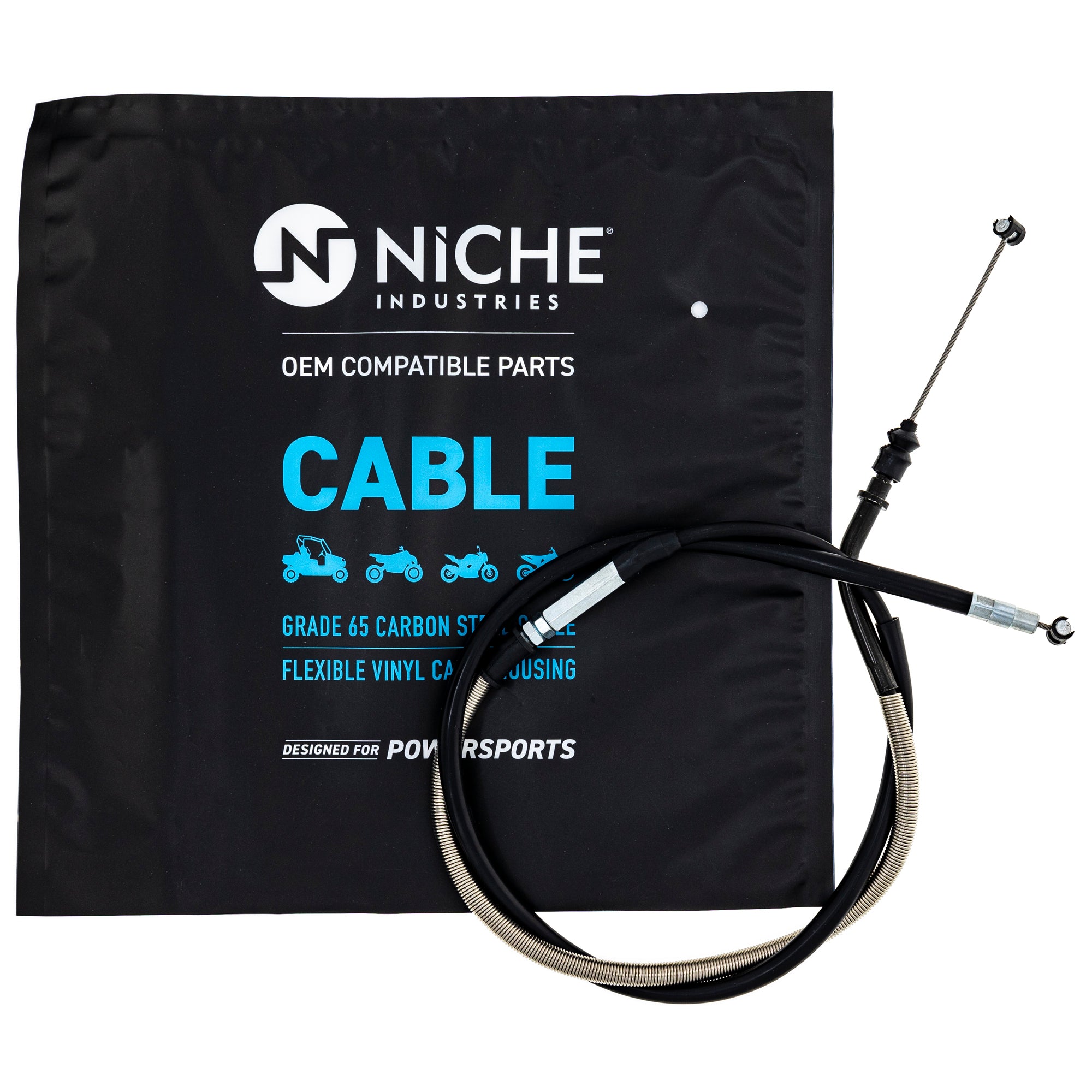 NICHE 519-CCB2452L Rear Hand Brake Cable for zOTHER Bruin Big