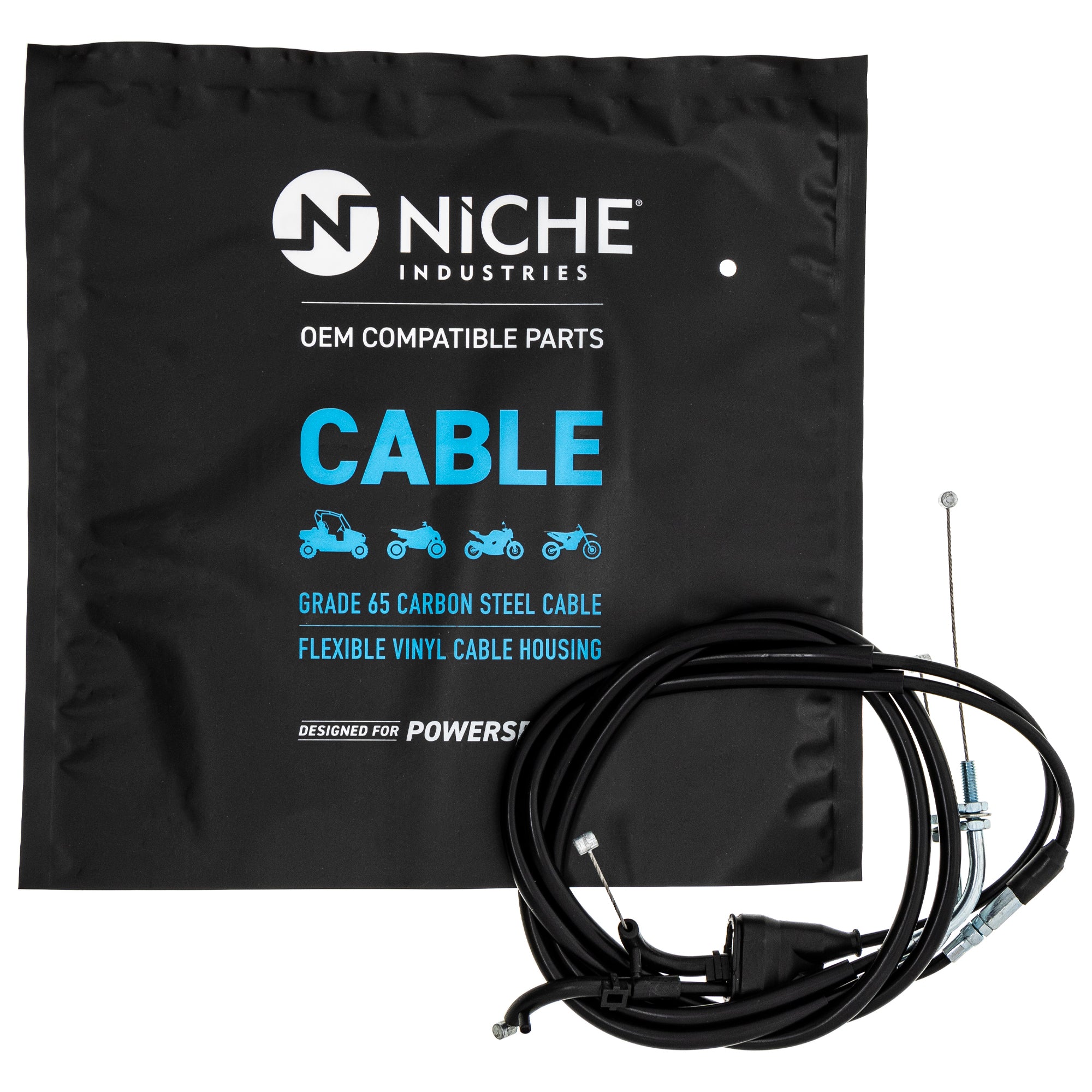 NICHE 519-CCB2456L Throttle Cable Set for zOTHER WR450F