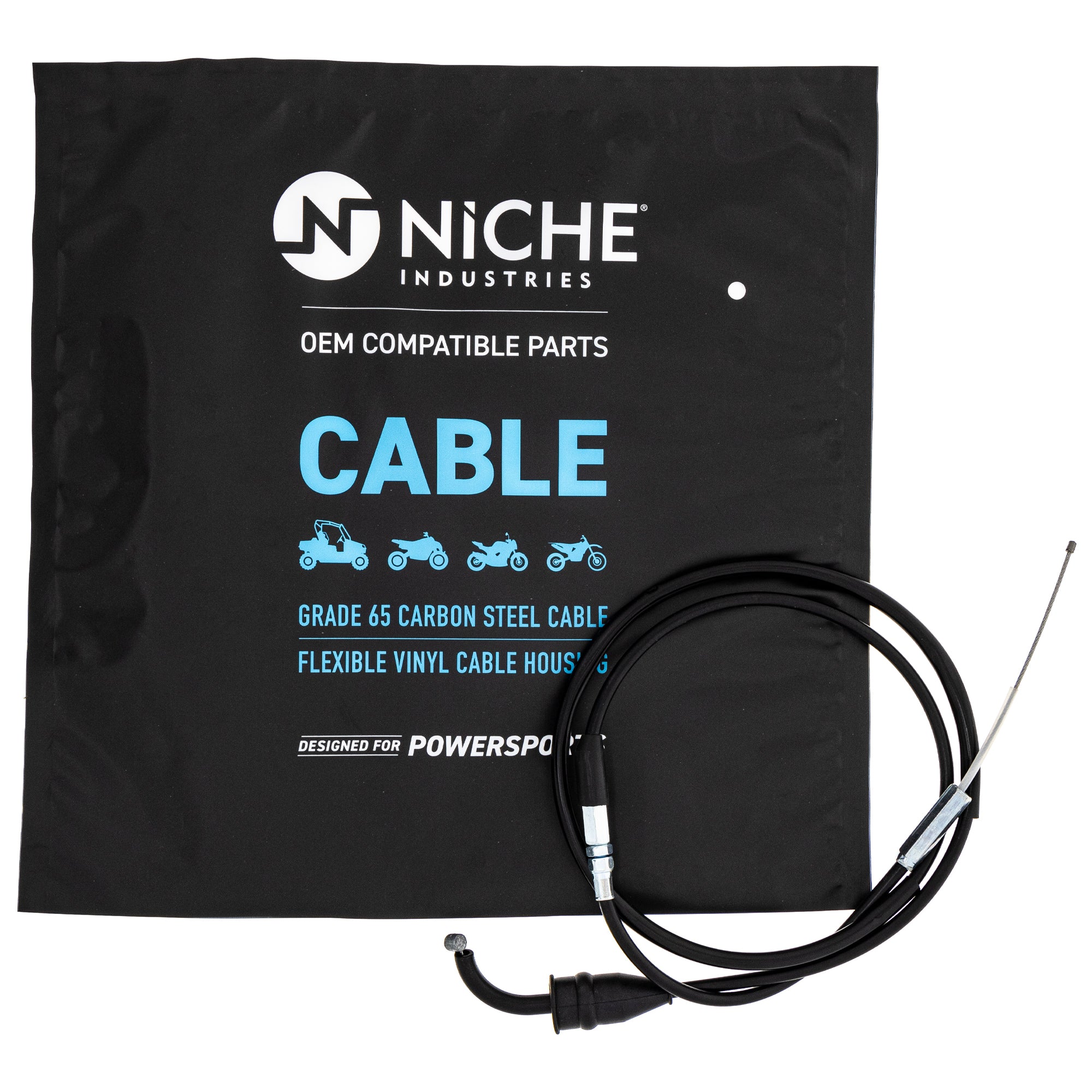 NICHE 519-CCB2465L Throttle Cable for zOTHER YZ125 IT200