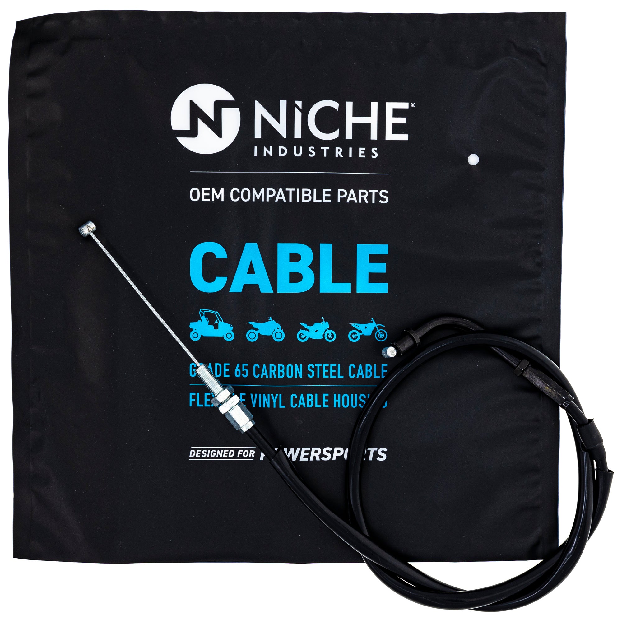 NICHE 519-CCB2497L Pull Throttle Cable for zOTHER GSXR750 GSXR600