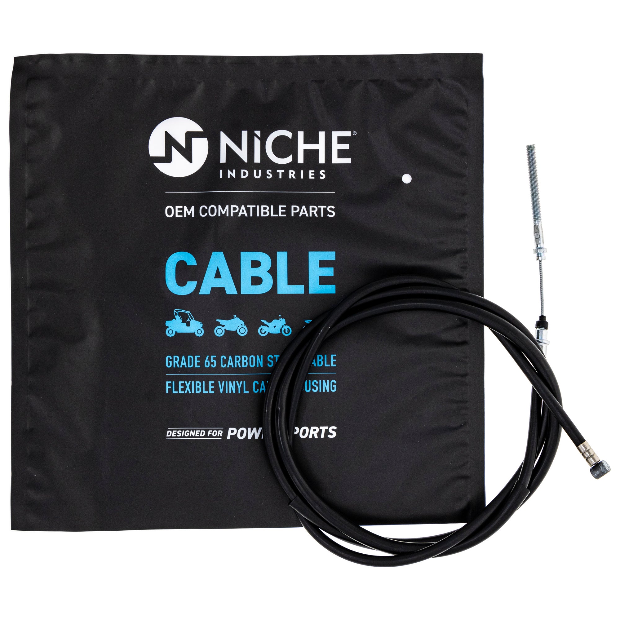 NICHE 519-CCB2402L Rear Brake Cable for zOTHER Yamahauler Tri Moto