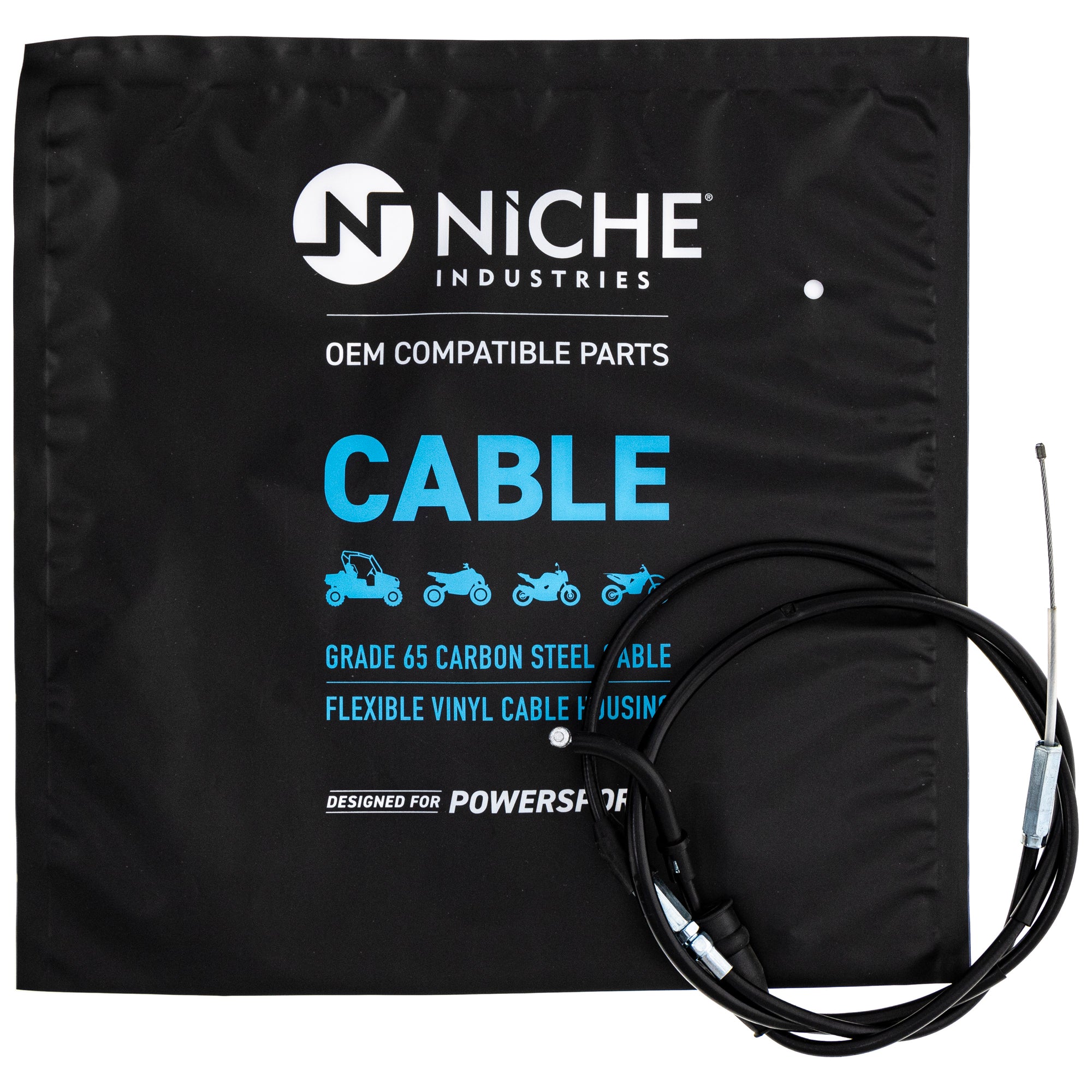 NICHE 519-CCB2407L Throttle Cable for zOTHER YZ490 YZ250 YZ125