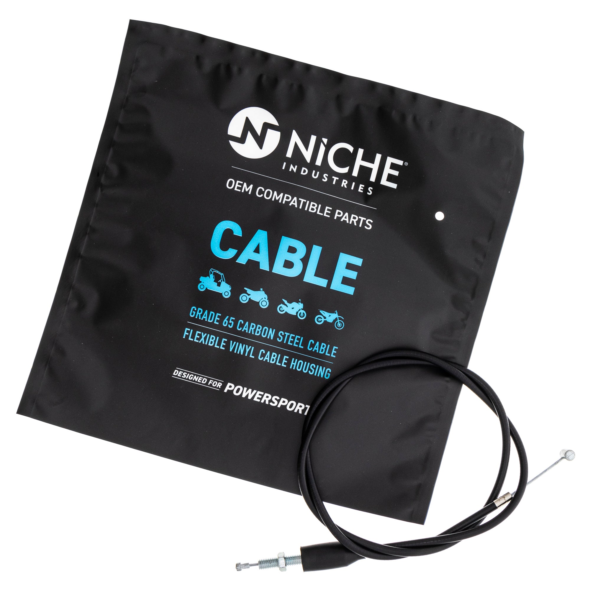 NICHE 519-CCB2410L Clutch Cable for zOTHER TS125 TC125 TC120 RV90