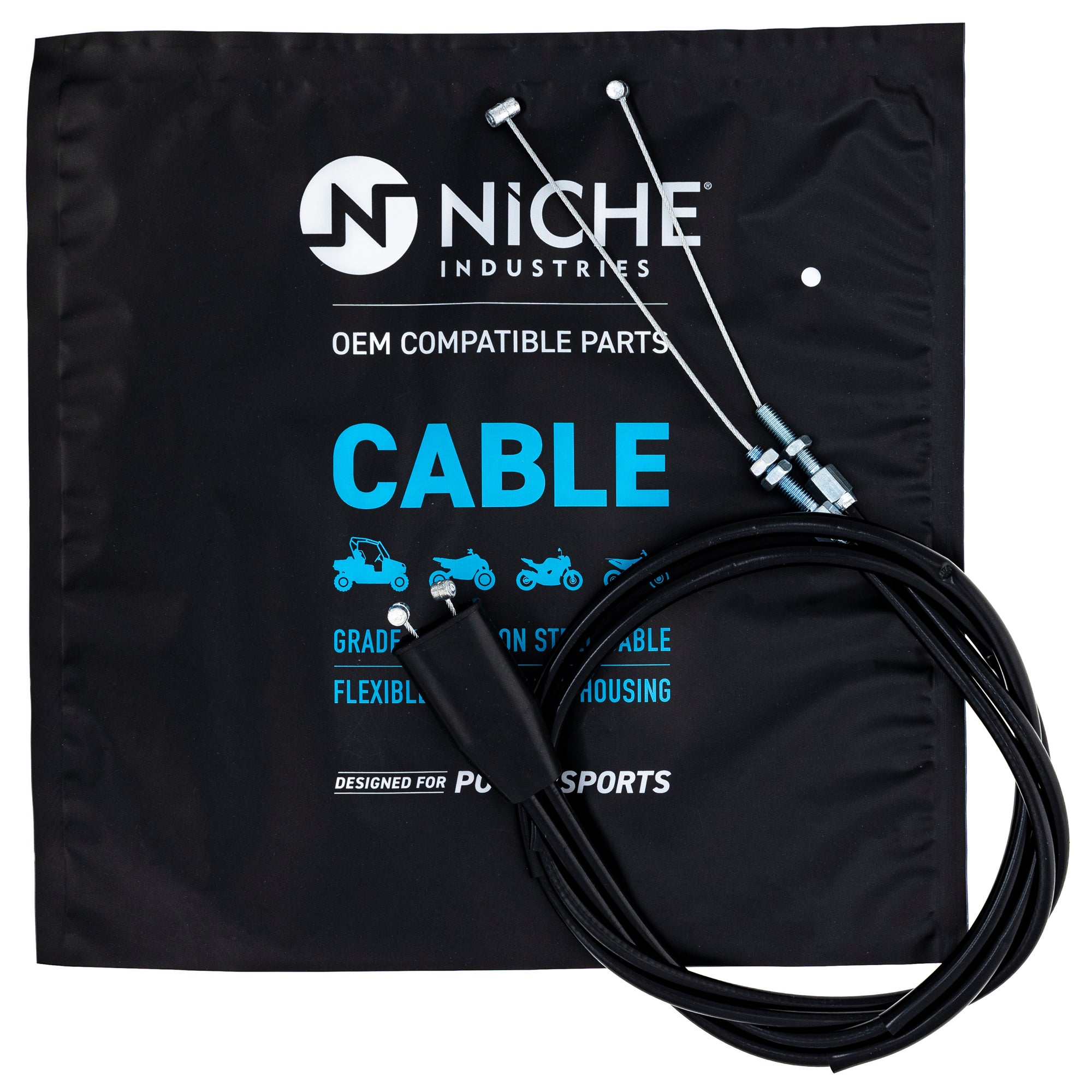 NICHE 519-CCB2561L Throttle Cable Set for zOTHER CRF230F