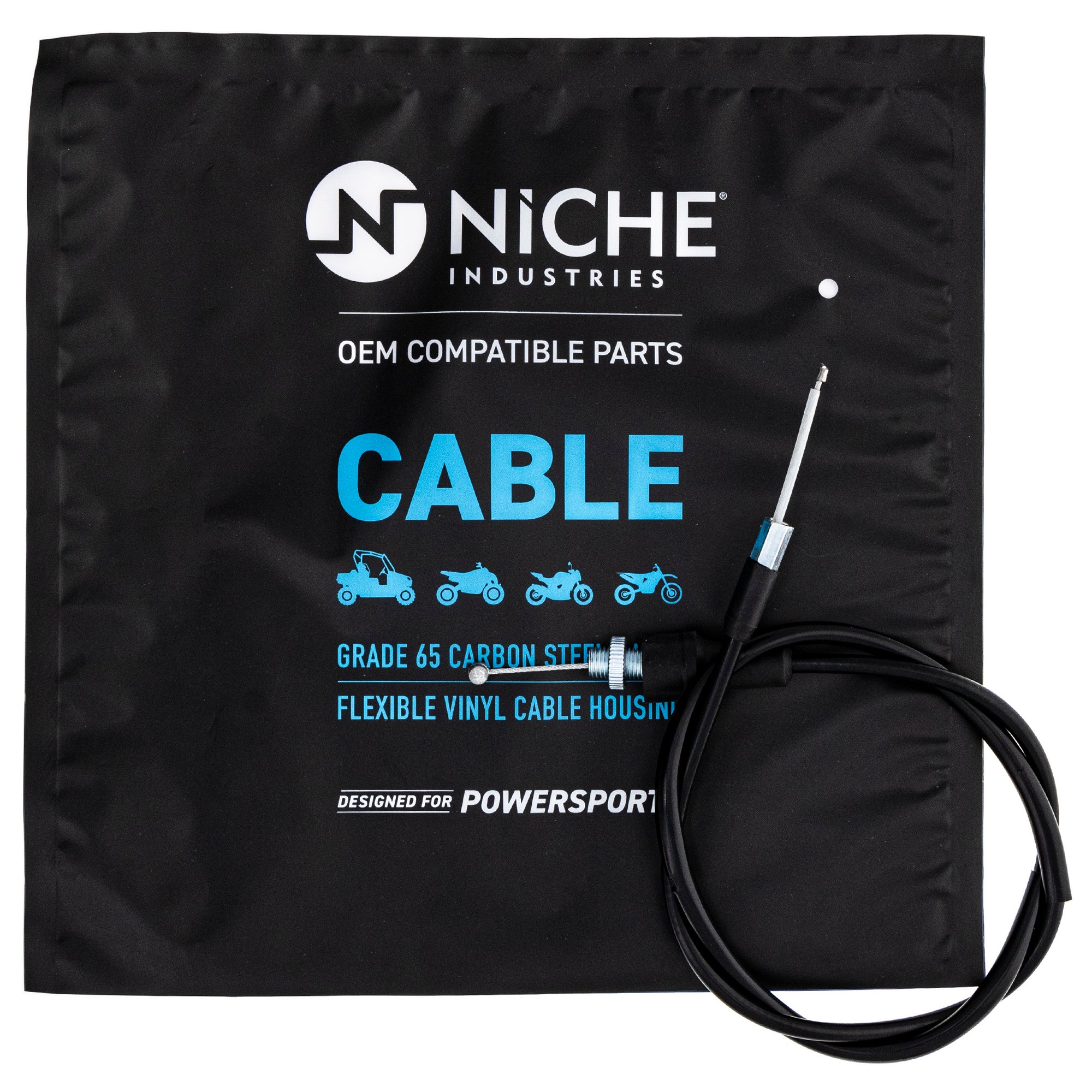 NICHE 519-CCB2574L Throttle Cable for zOTHER Kodiak Grizzly