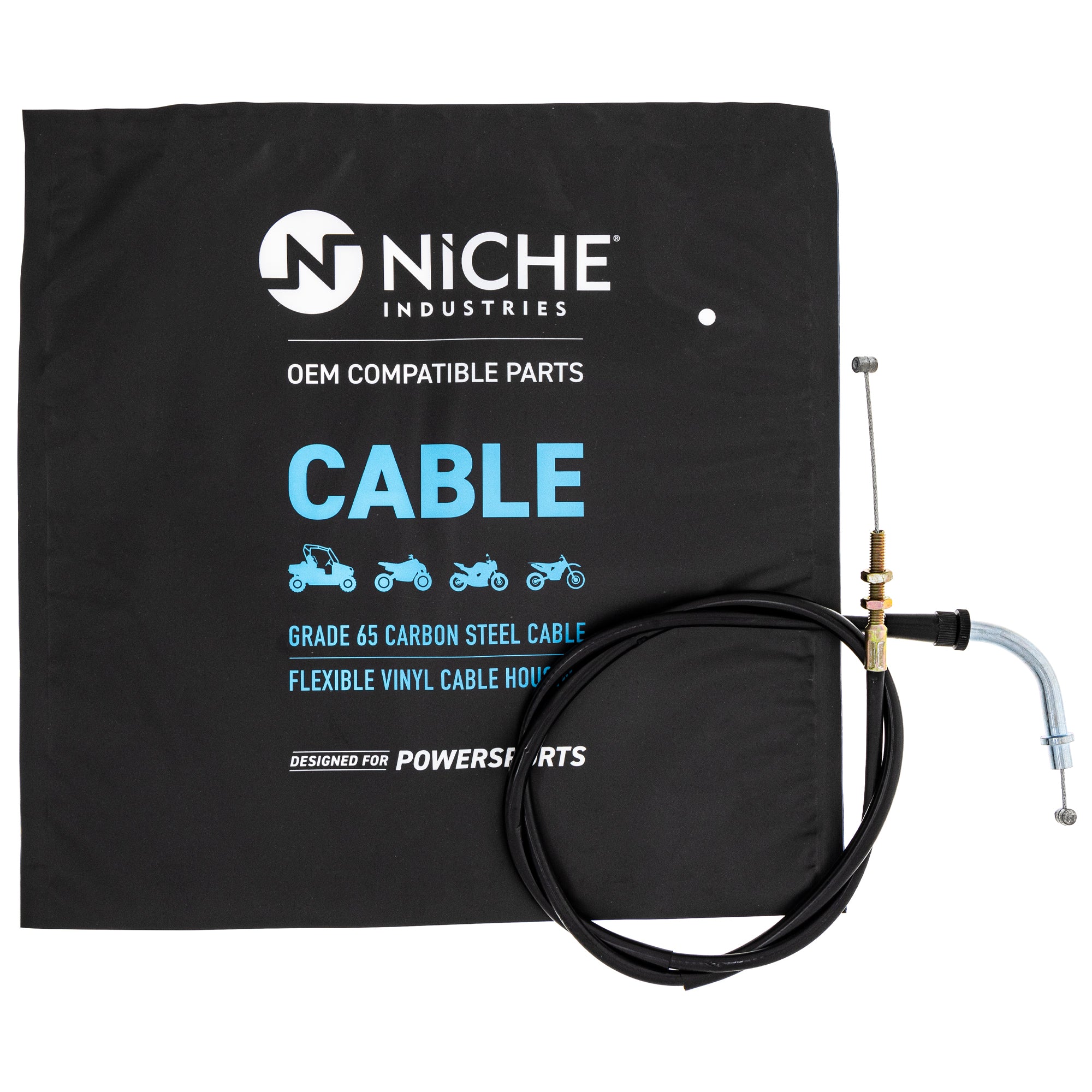 NICHE 519-CCB2638L Throttle Cable for zOTHER Virago