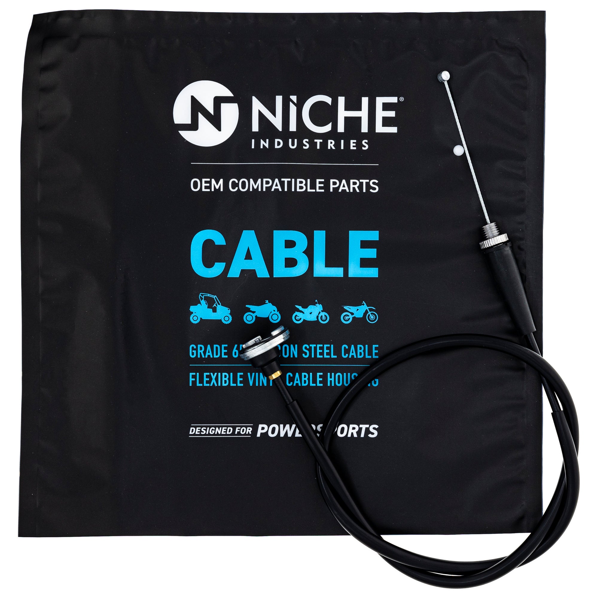 NICHE 519-CCB2642L Throttle Cable for zOTHER XR80R CRF80F