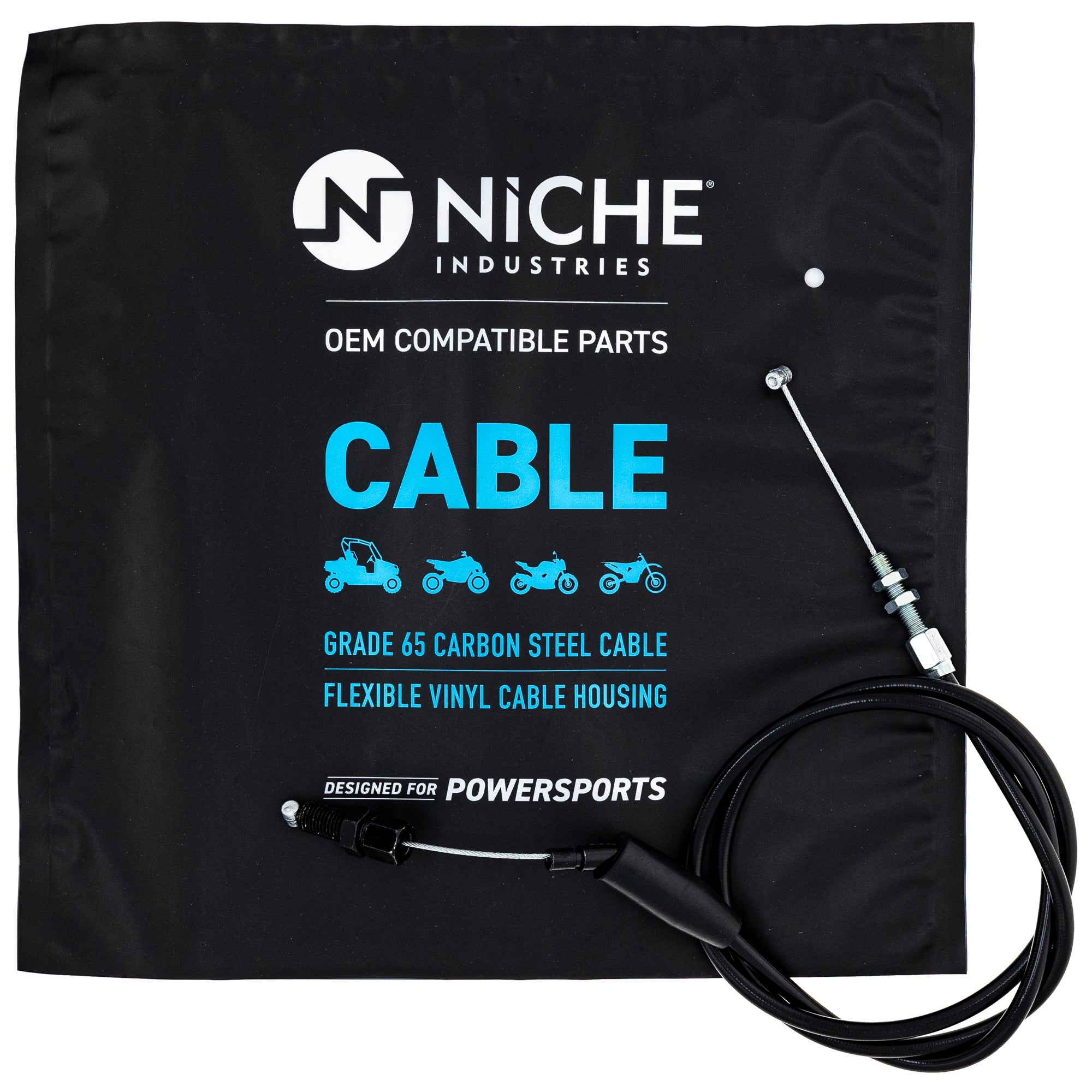 NICHE 519-CCB2666L Throttle Cable for zOTHER KLR650