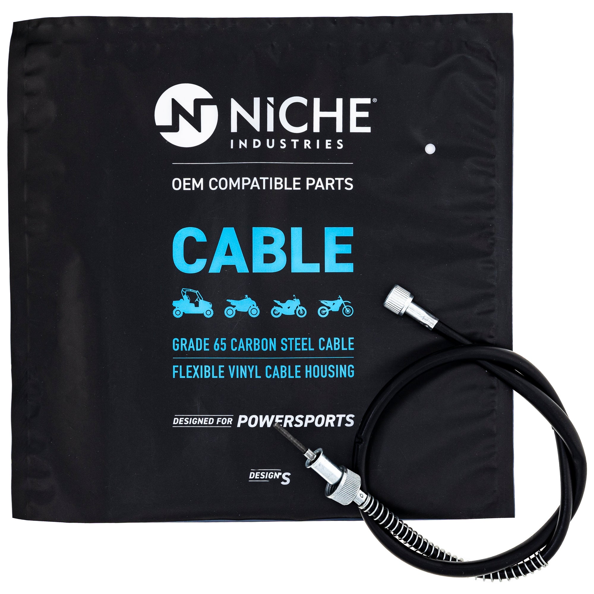 NICHE 519-CCB2696L Tachometer Cable for zOTHER XS650 TX650 HS1 CS3