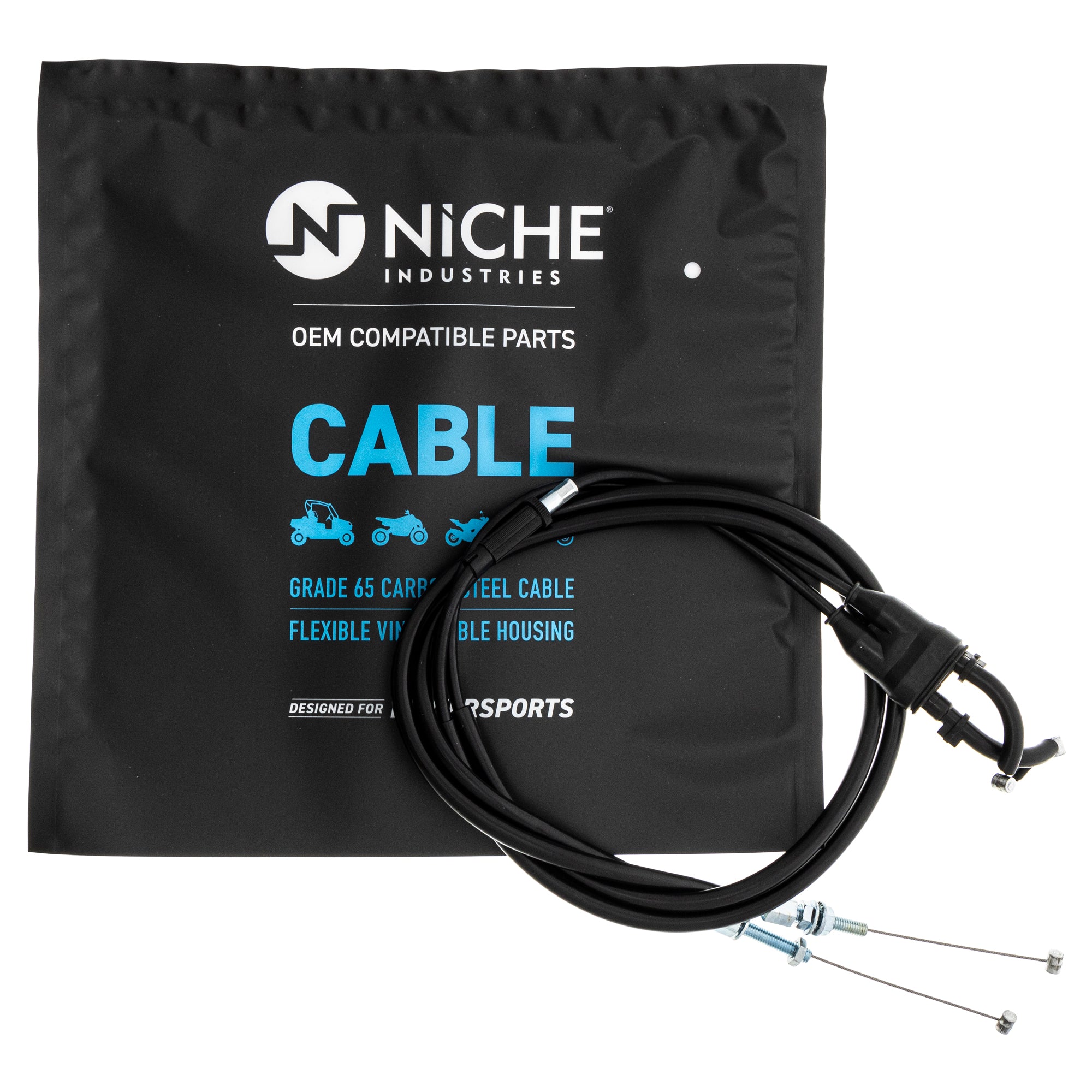 NICHE 519-CCB2606L Throttle Cable Set for zOTHER KX450F KX250F