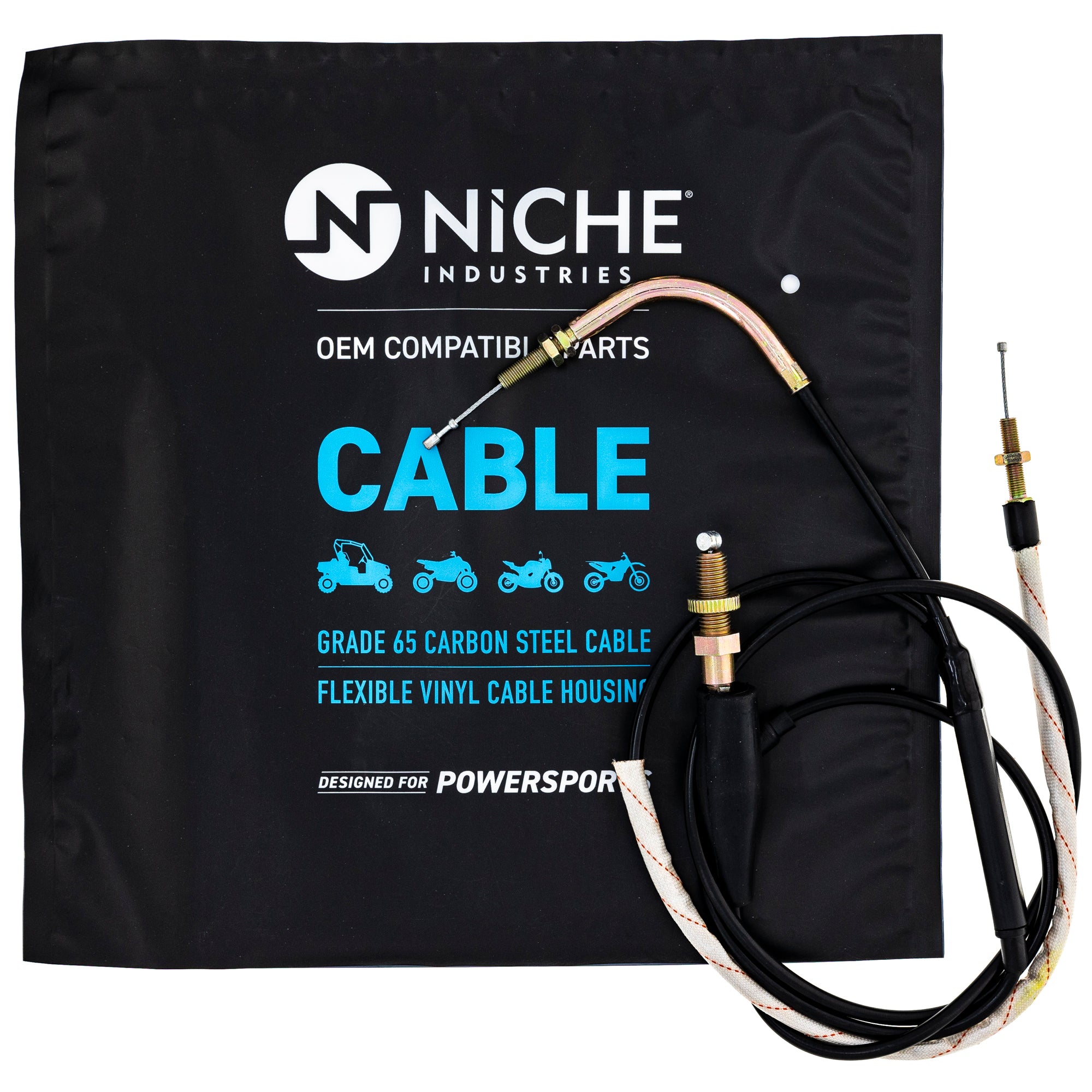 NICHE 519-CCB2608L Throttle Cable for zOTHER Polaris Trail Sport