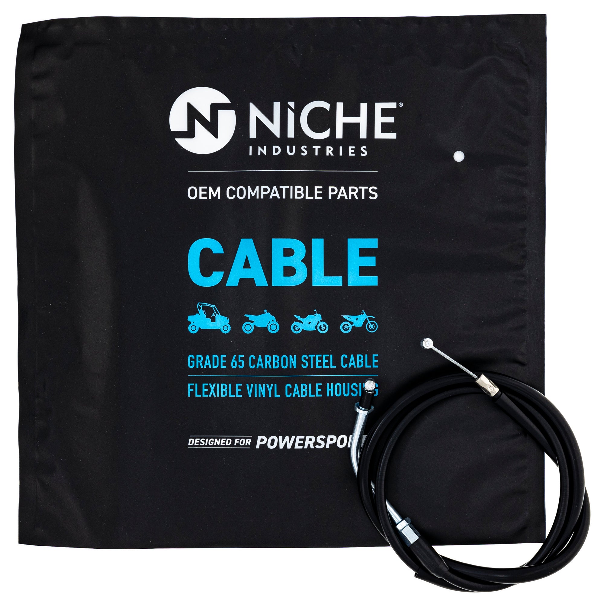 NICHE 519-CCB2619L Throttle Cable for zOTHER XS850 XS750 Seca Maxim