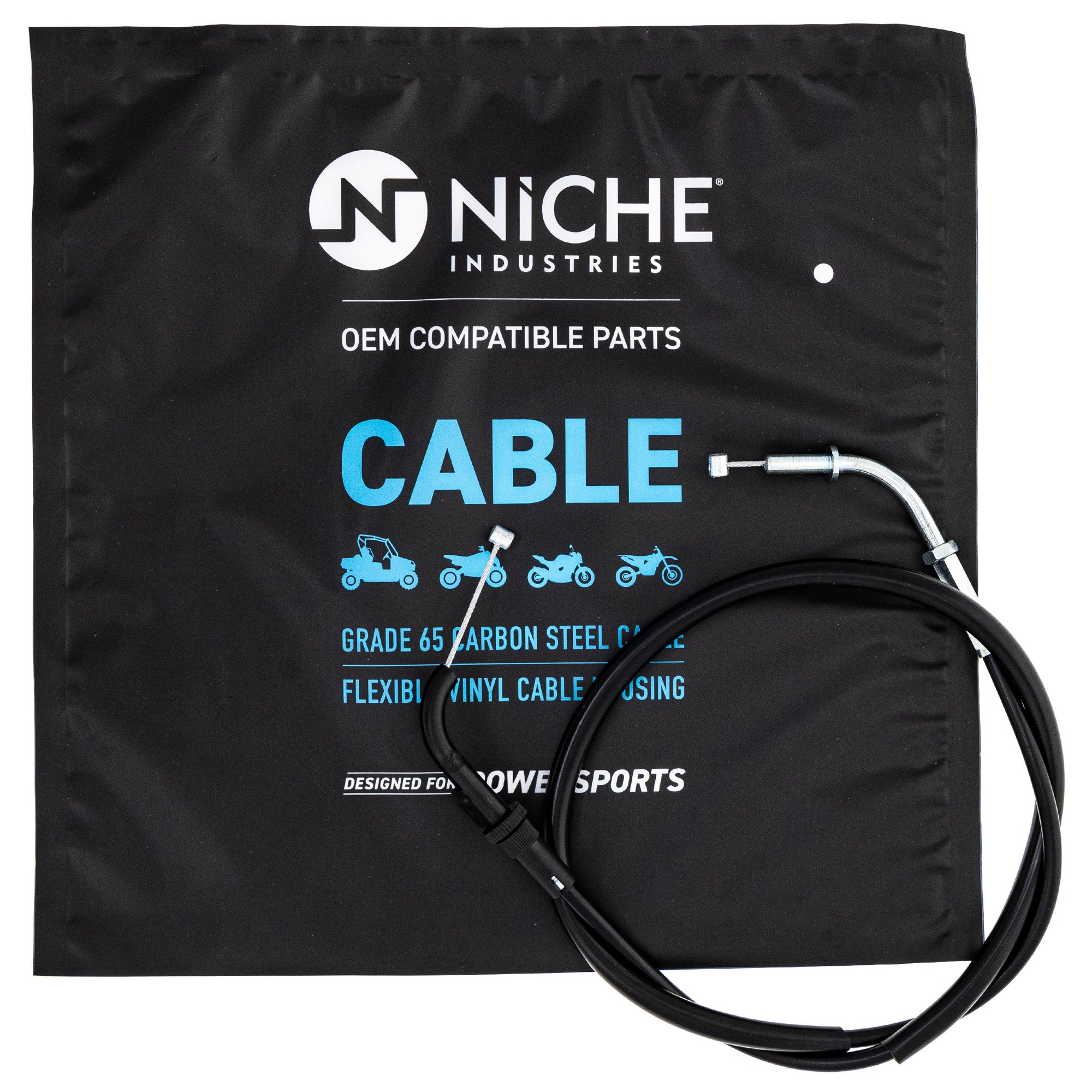 NICHE 519-CCB2739L Throttle Cable for zOTHER ZZR600 Ninja